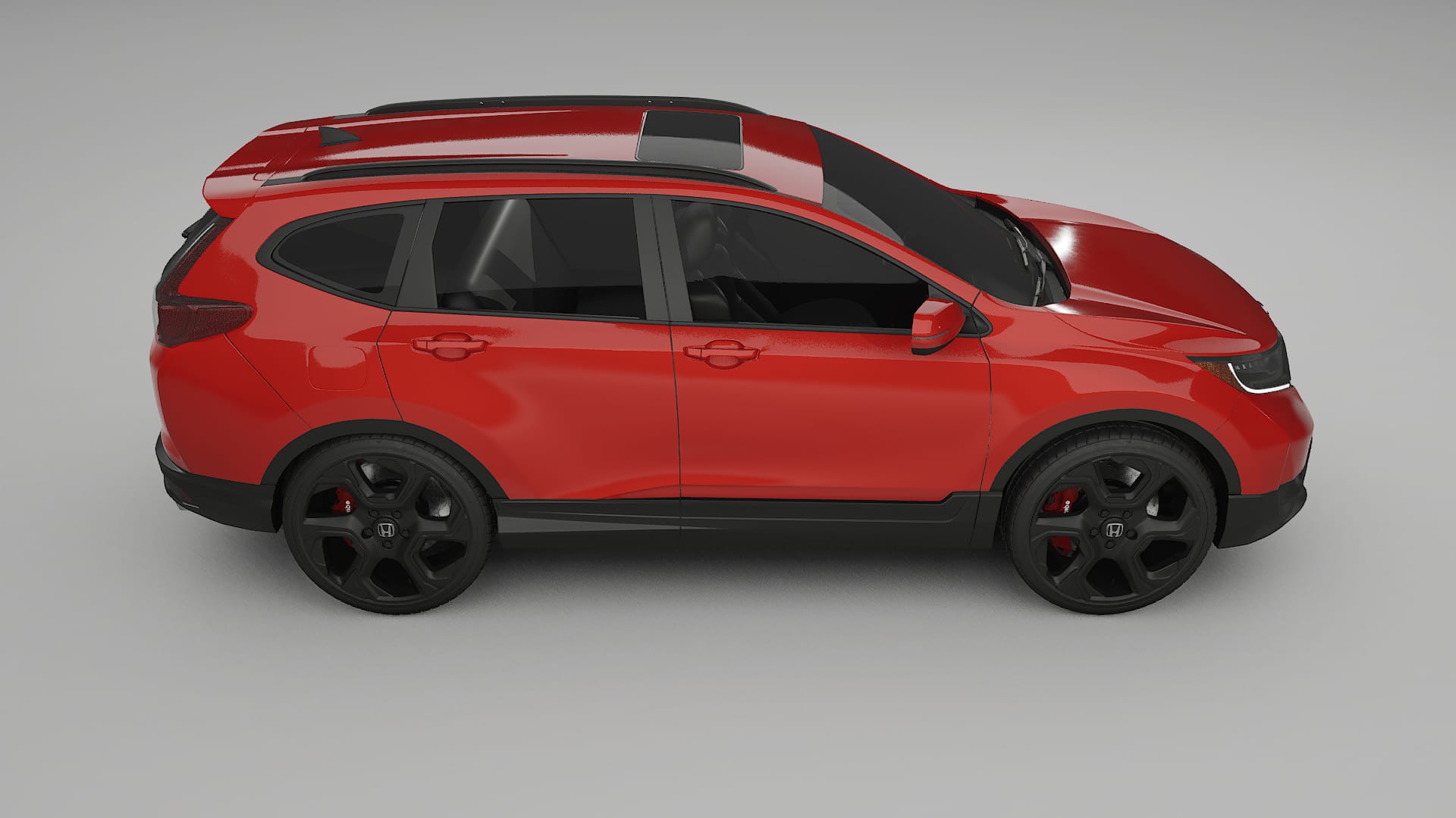 Honda CR V Touring prefacelift pre LCI TPU Lackskyddsfilm | BLAZE Färgskiftande PPF – Komplett Förskuret Kit