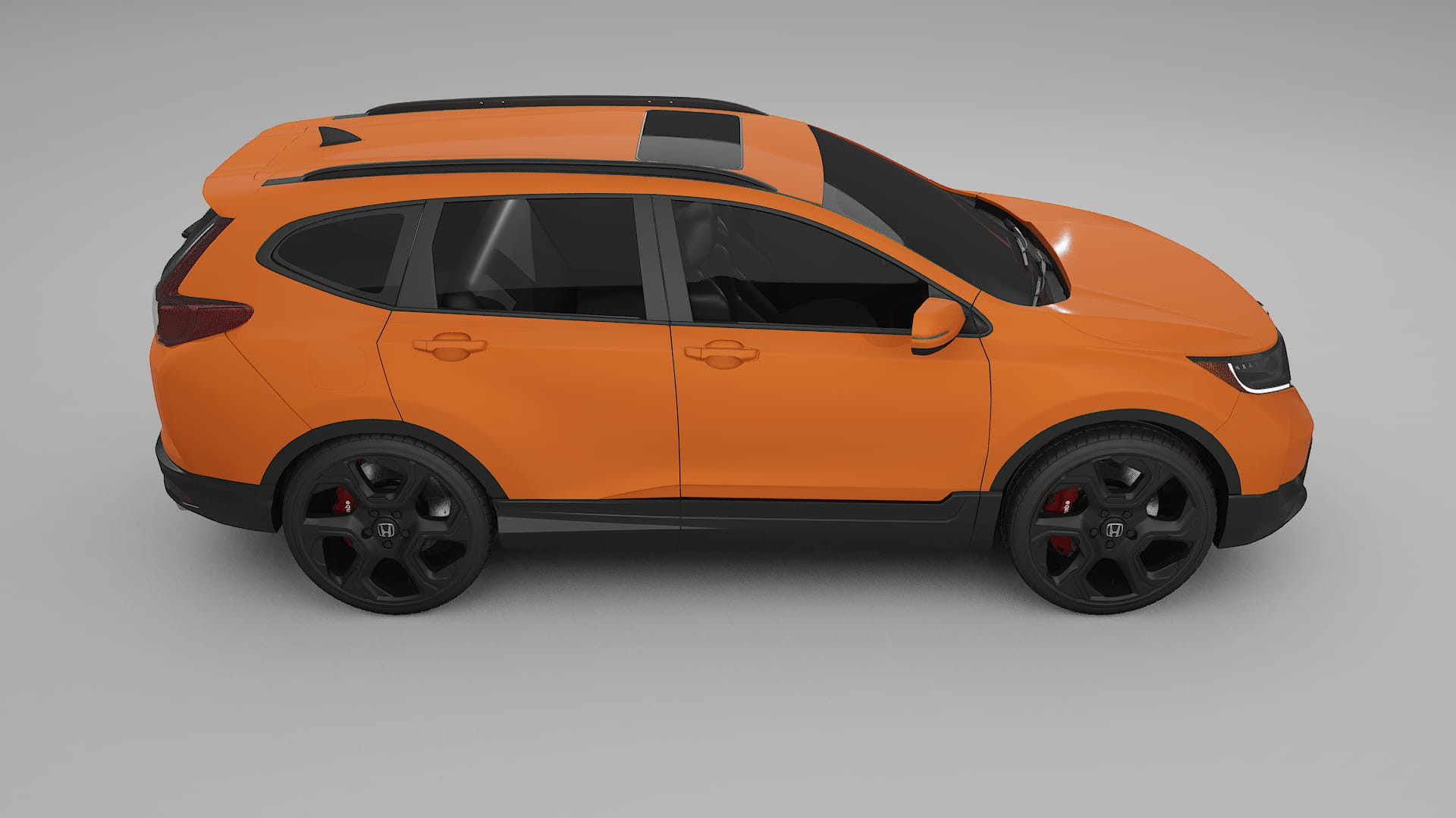 Honda CR V Touring prefacelift pre LCI TPU Lackskyddsfilm | ROCKET Färgskiftande PPF – Komplett Förskuret Kit