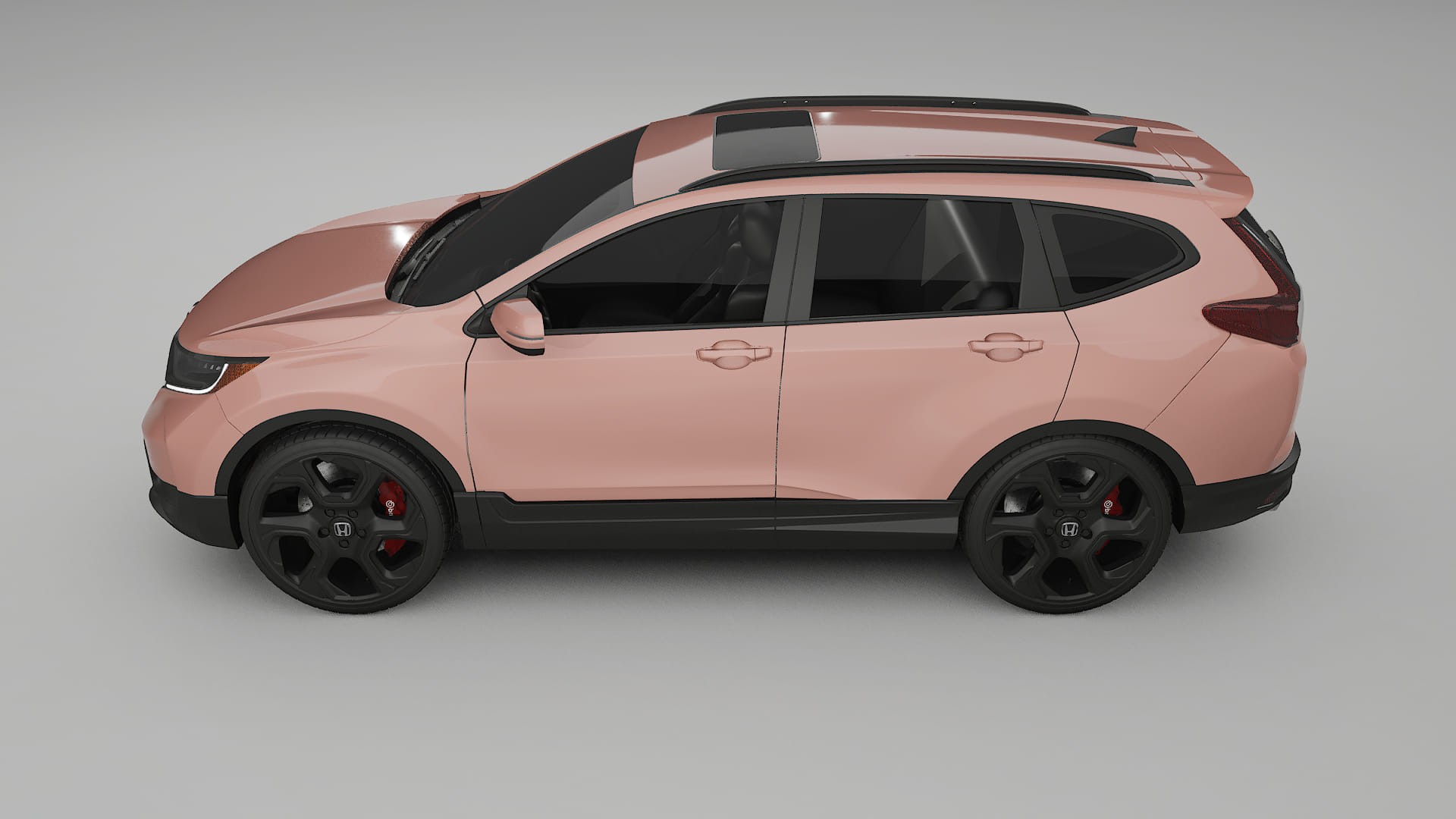 Honda CR V Touring prefacelift pre LCI TPU Lackskyddsfilm | BLUSH Färgskiftande PPF – Komplett Förskuret Kit