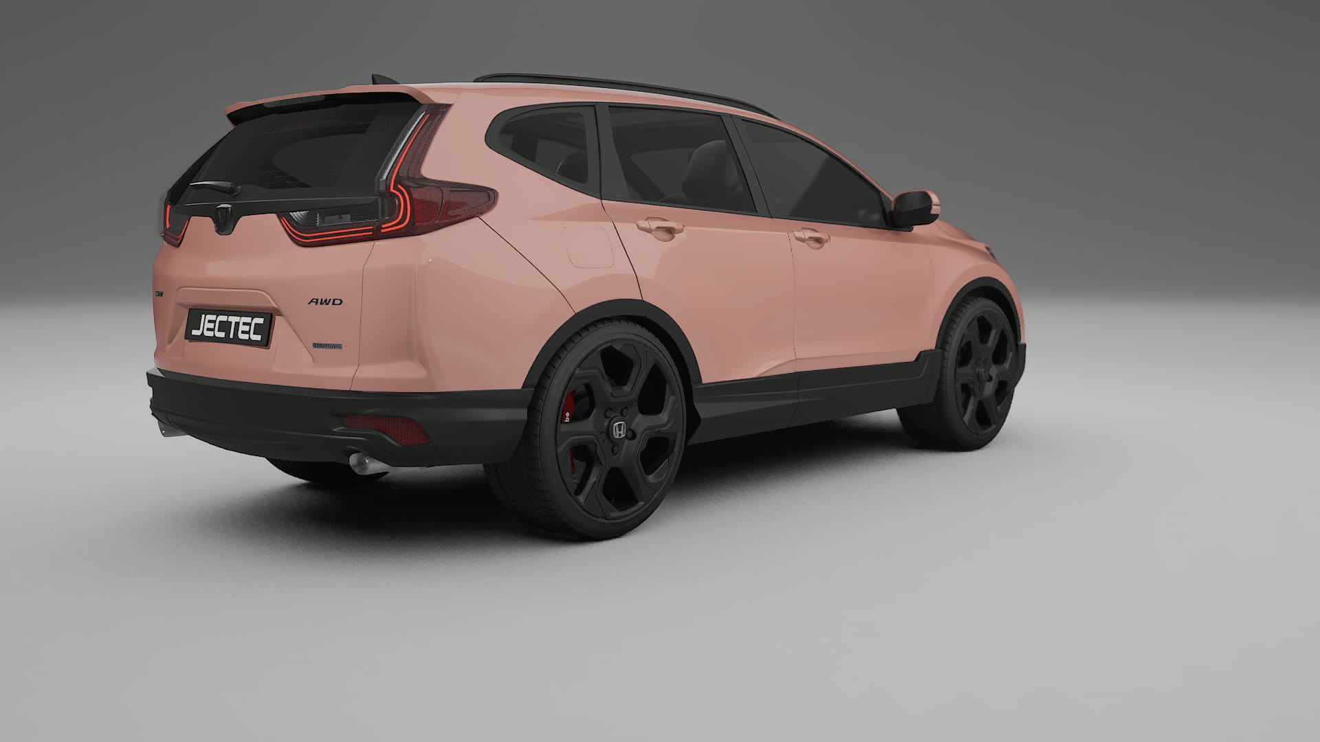 Honda CR V Touring prefacelift pre LCI TPU Lackskyddsfilm | BLUSH Färgskiftande PPF – Komplett Förskuret Kit