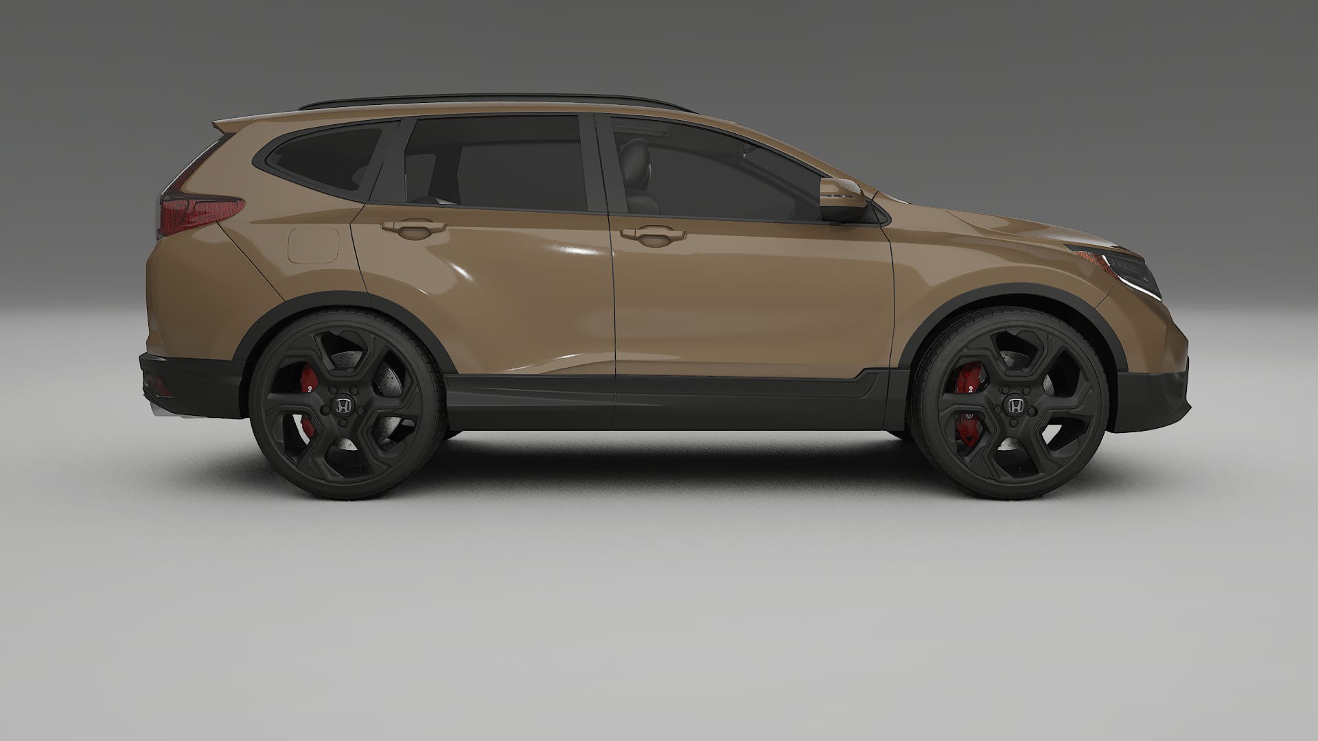 Honda CR V Touring prefacelift pre LCI TPU Lackskyddsfilm | SAHARA Färgskiftande PPF – Komplett Förskuret Kit