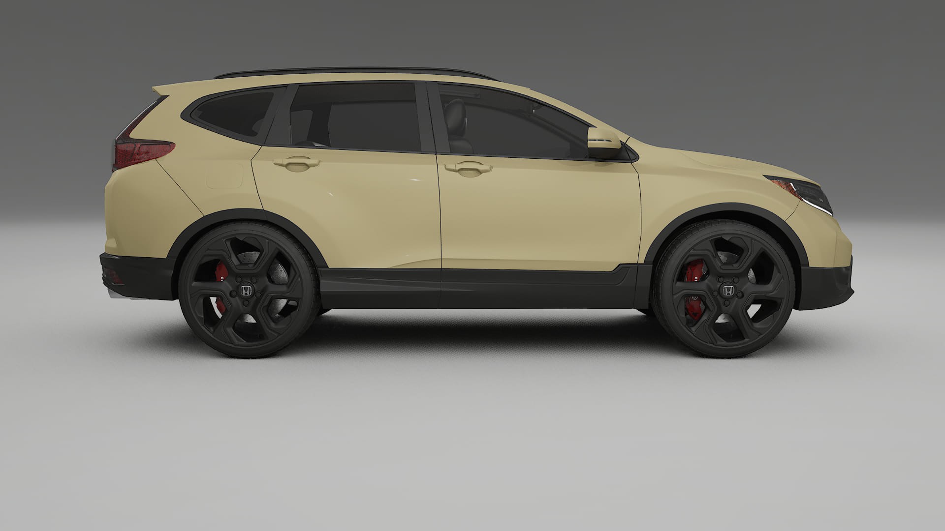 Honda CR V Touring prefacelift pre LCI TPU Lackskyddsfilm | SAND Färgskiftande PPF – Komplett Förskuret Kit