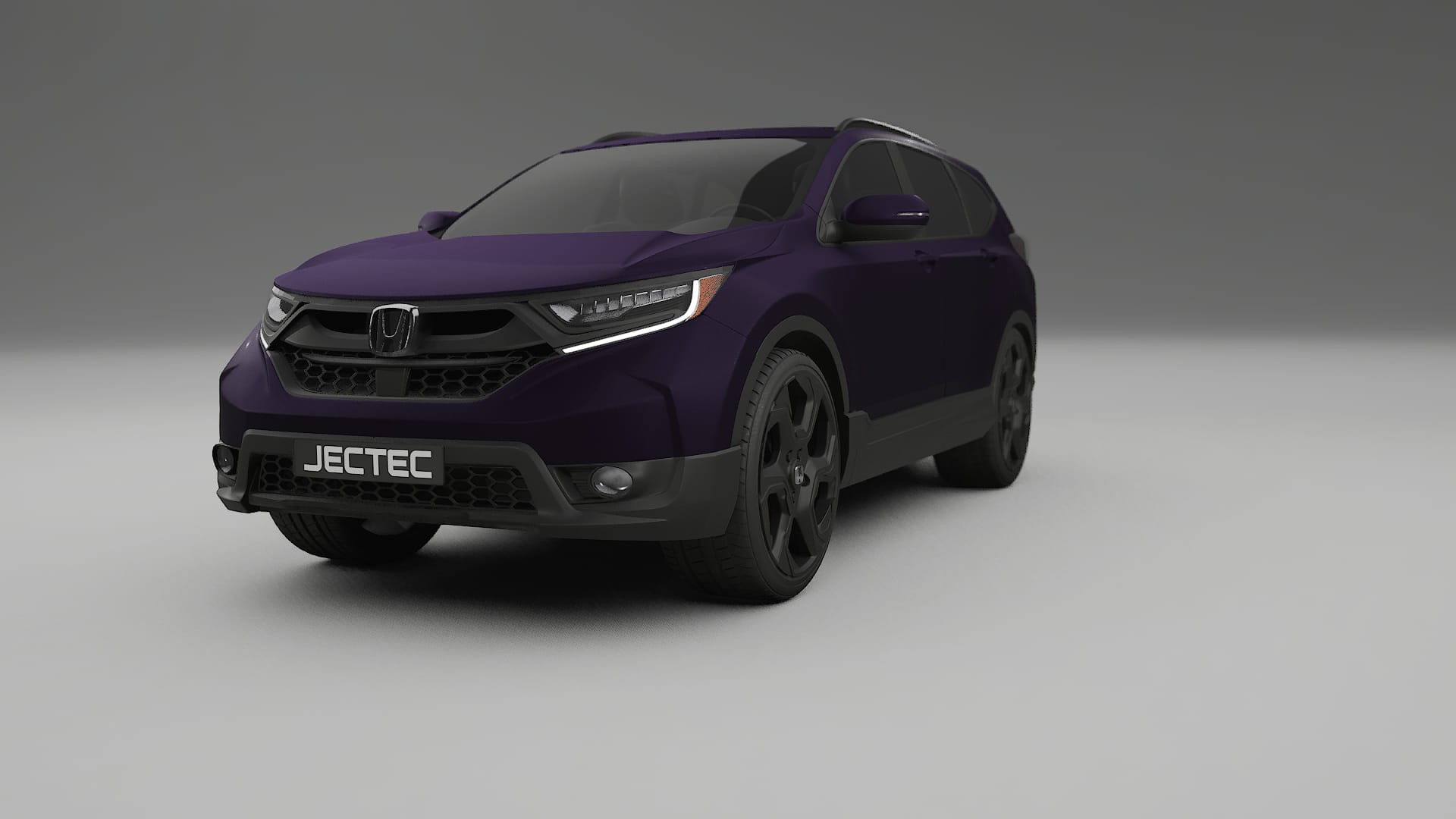 Honda CR V Touring prefacelift pre LCI TPU Lackskyddsfilm | VIOLET Färgskiftande PPF – Komplett Förskuret Kit