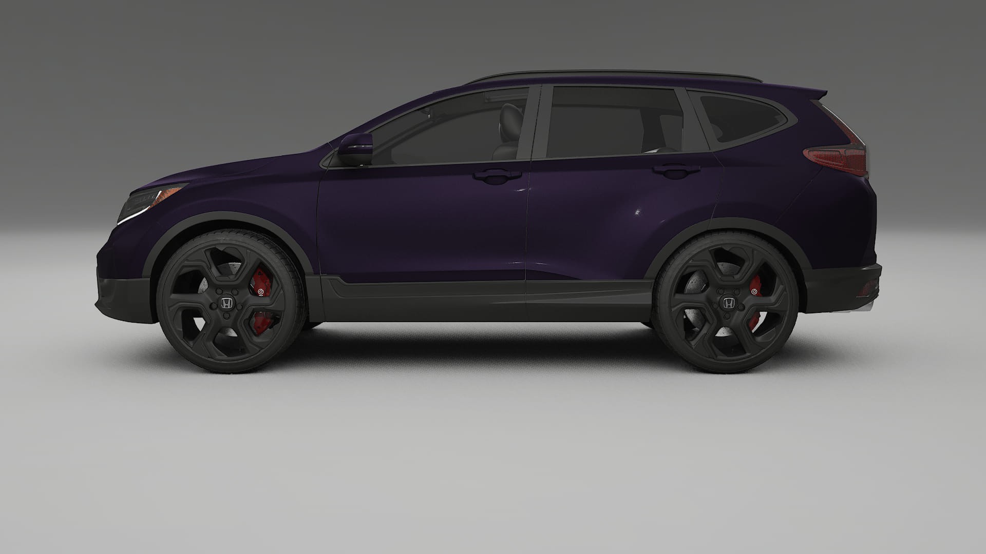 Honda CR V Touring prefacelift pre LCI TPU Lackskyddsfilm | VIOLET Färgskiftande PPF – Komplett Förskuret Kit