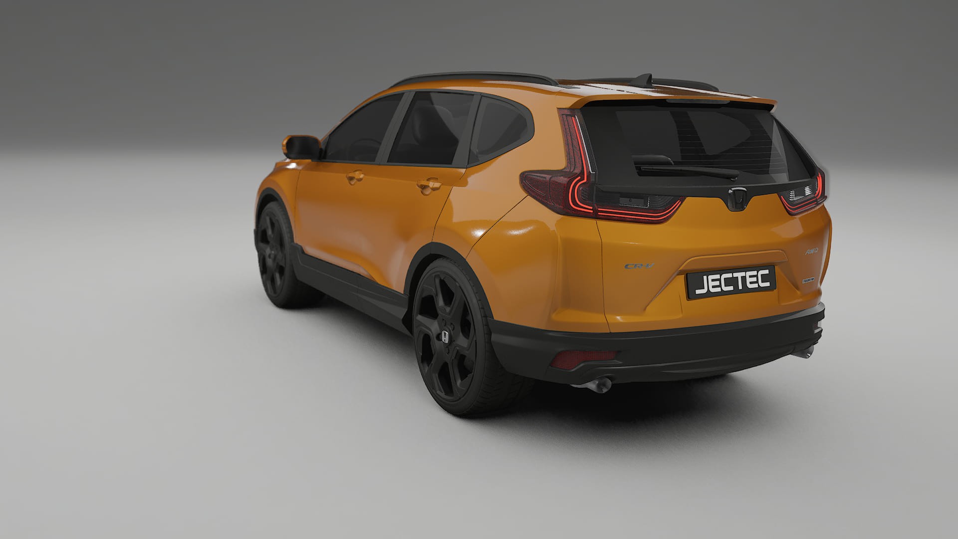 Honda CR V Touring prefacelift pre LCI TPU Lackskyddsfilm | DAISY Färgskiftande PPF – Komplett Förskuret Kit