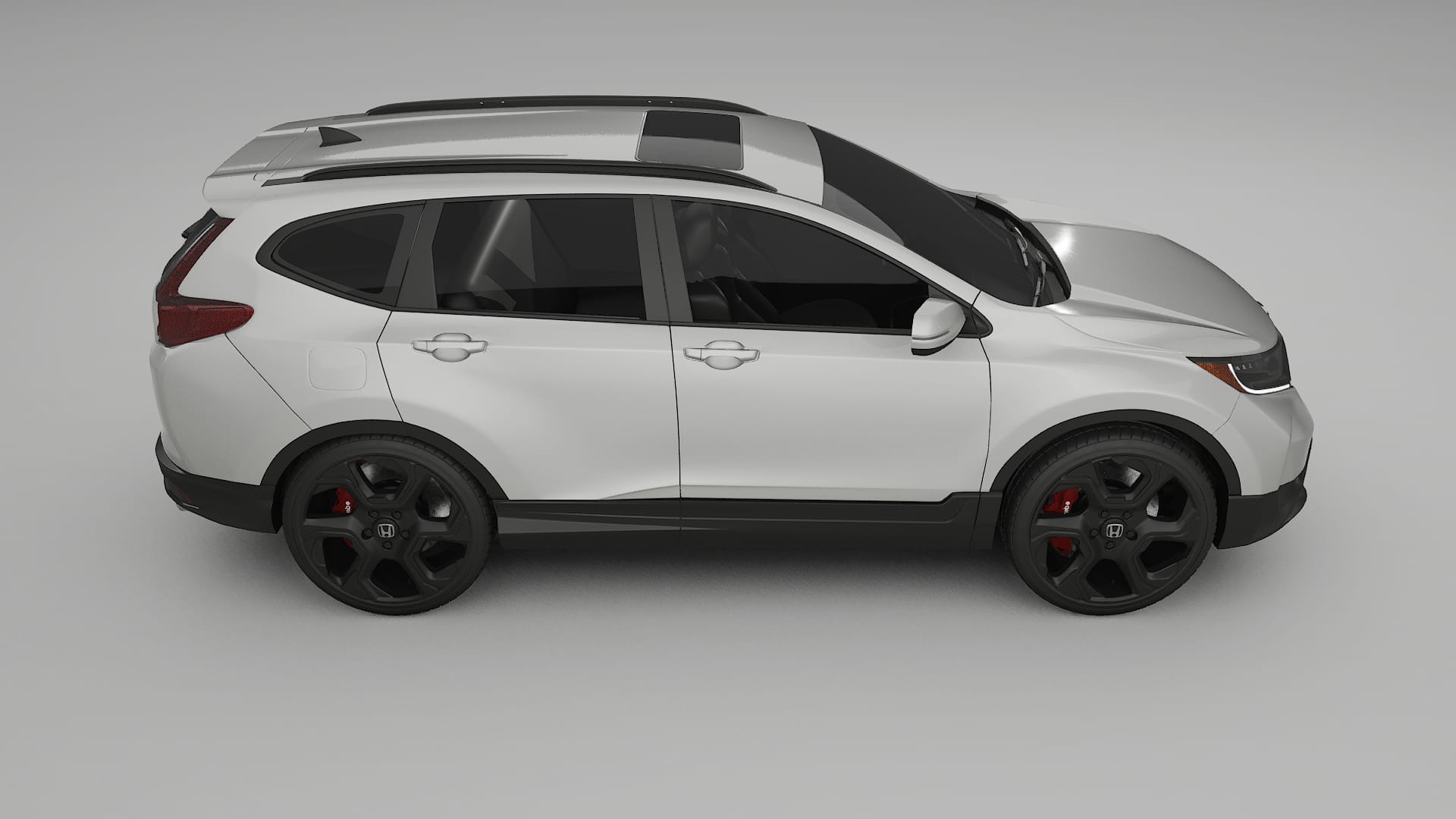 Honda CR V Touring prefacelift pre LCI TPU Lackskyddsfilm | PEARL Färgskiftande PPF – Komplett Förskuret Kit