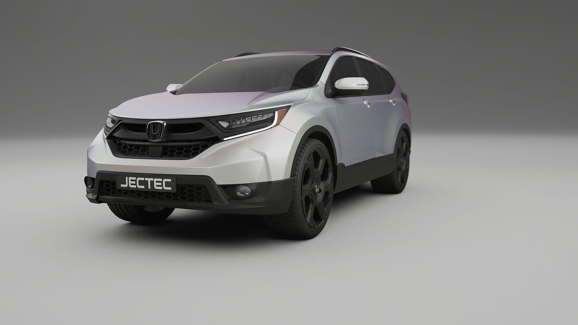 Honda CR V Touring prefacelift pre LCI TPU Lackskyddsfilm | NEBULA Färgskiftande PPF – Komplett Förskuret Kit