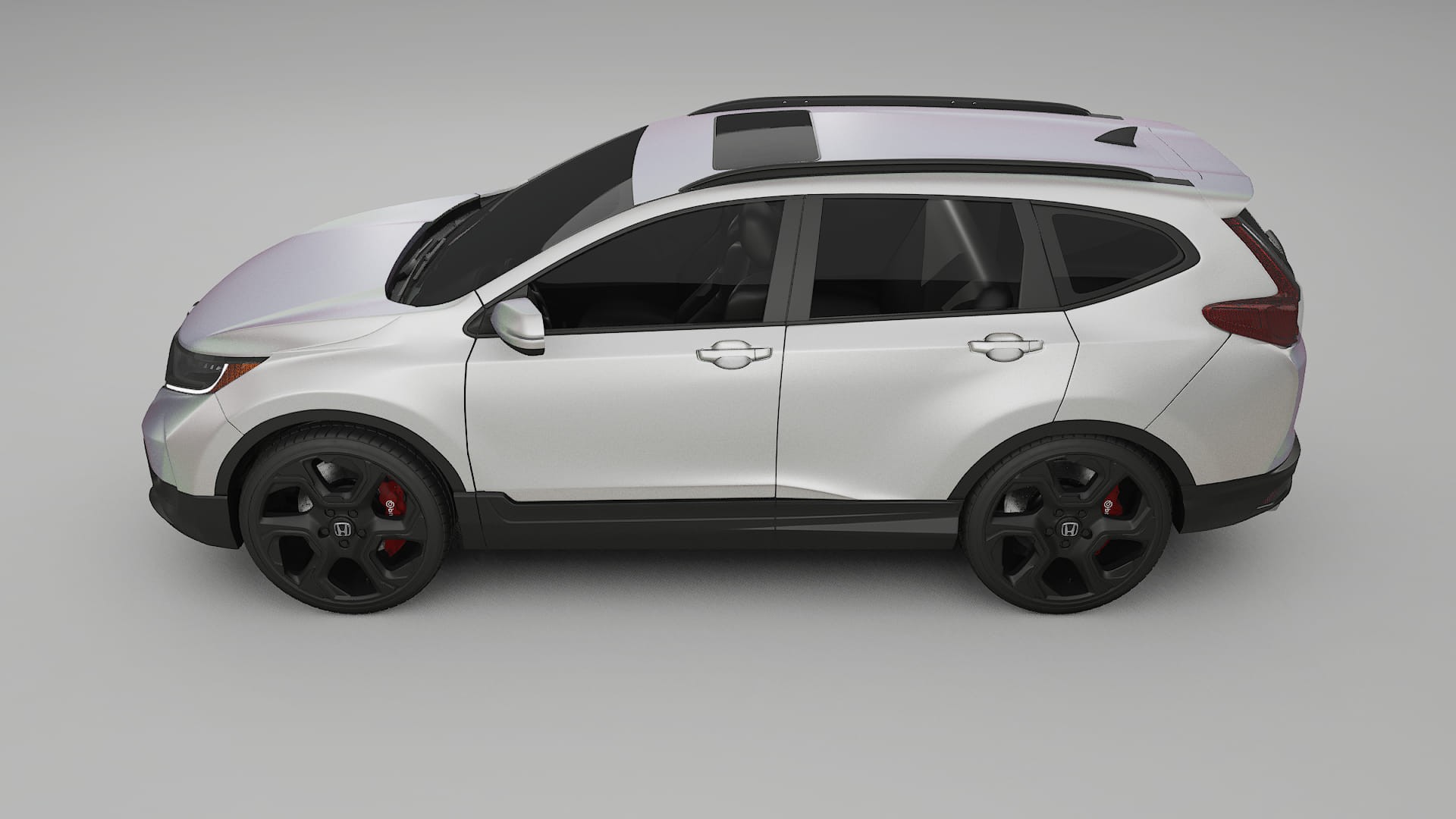 Honda CR V Touring prefacelift pre LCI TPU Lackskyddsfilm | NEBULA Färgskiftande PPF – Komplett Förskuret Kit