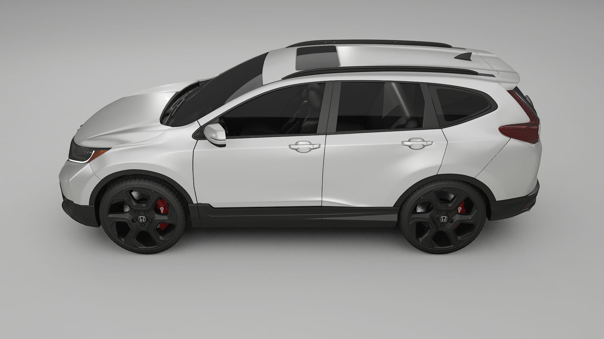 Honda CR V Touring prefacelift pre LCI TPU Lackskyddsfilm | OPAL Färgskiftande PPF – Komplett Förskuret Kit