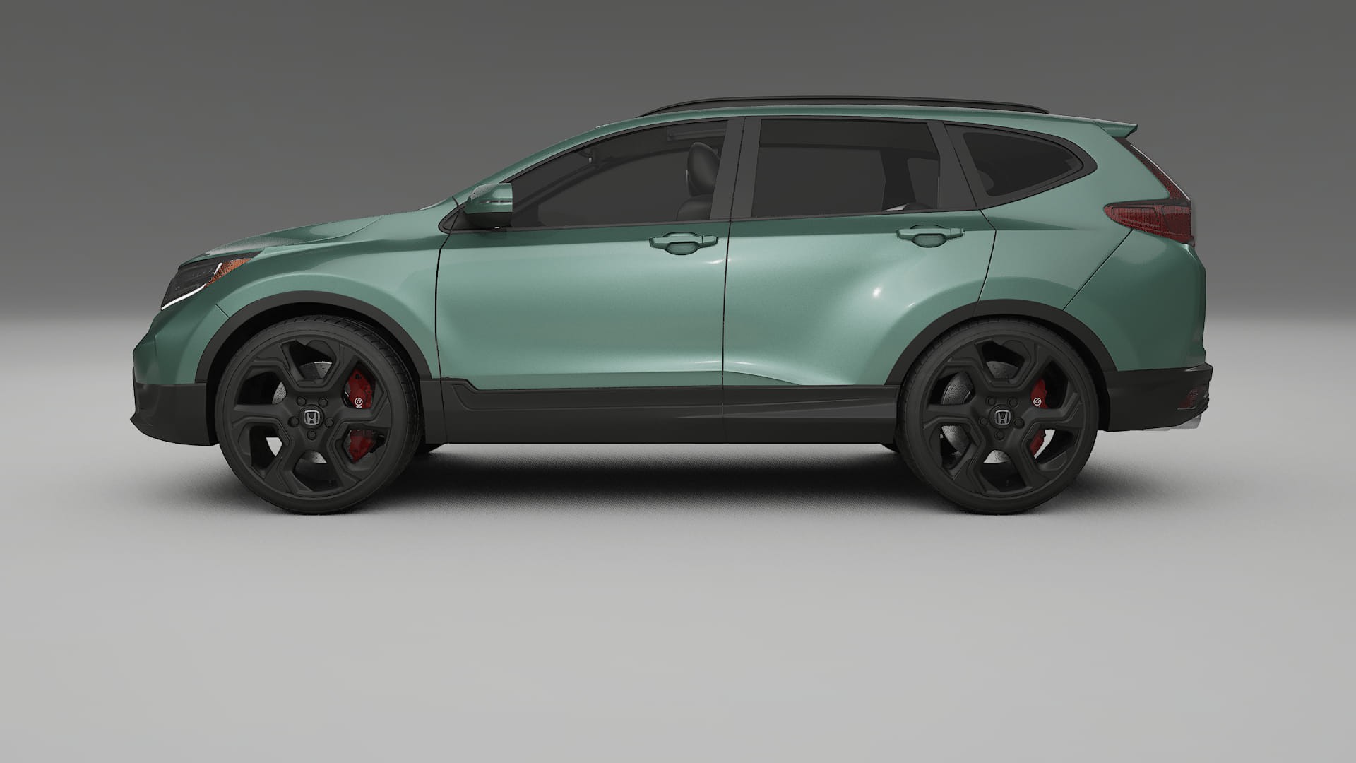 Honda CR V Touring prefacelift pre LCI TPU Lackskyddsfilm | EVERGREEN Färgskiftande PPF – Komplett Förskuret Kit