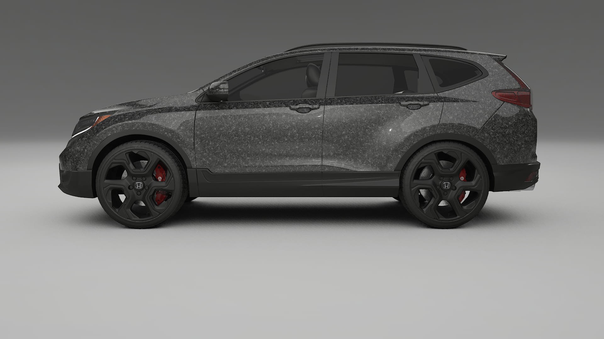 Honda CR V Touring prefacelift pre LCI TPU Lackskyddsfilm | FORGED S Färgskiftande PPF – Komplett Förskuret Kit