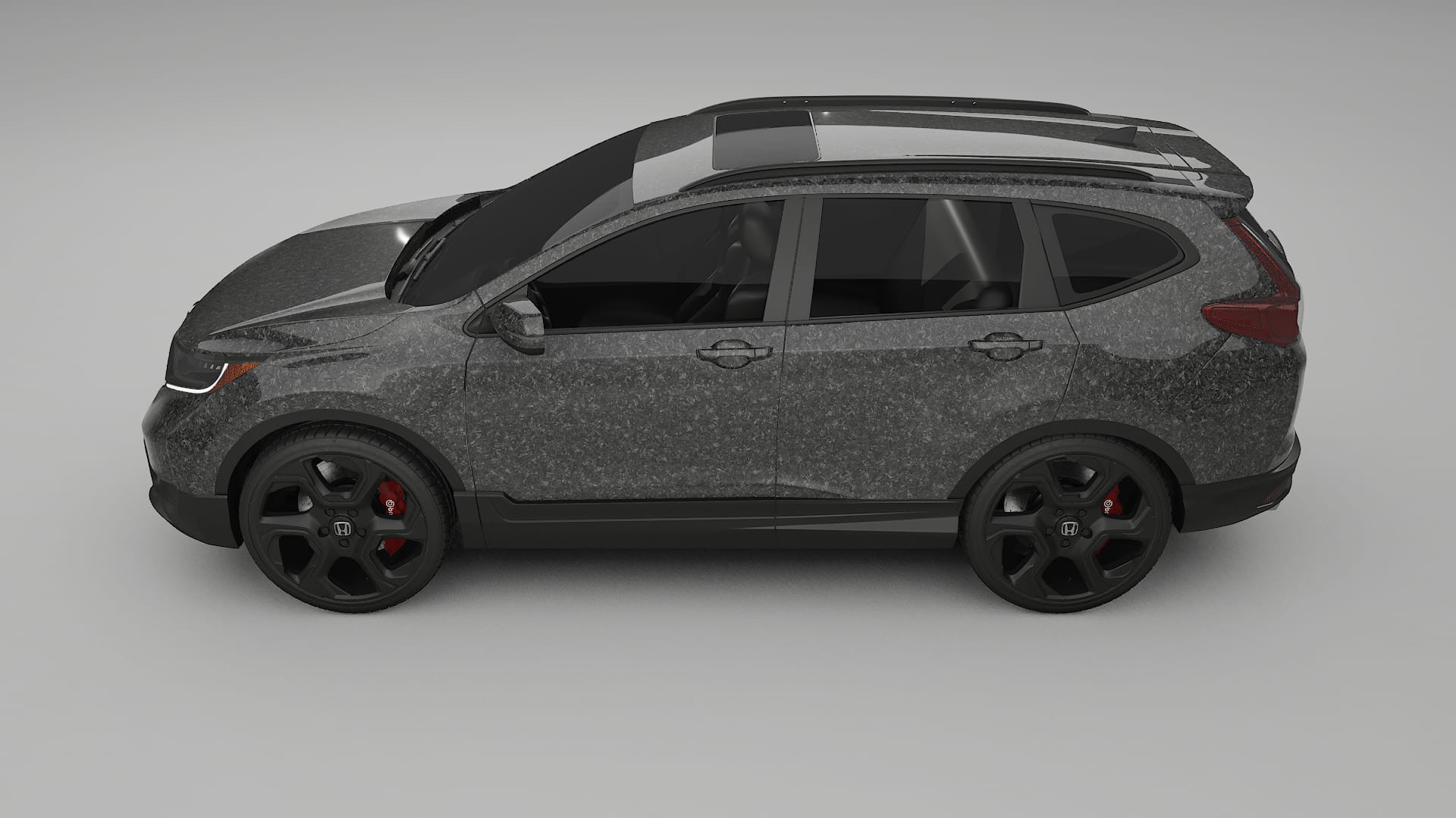 Honda CR V Touring prefacelift pre LCI TPU Lackskyddsfilm | FORGED S Färgskiftande PPF – Komplett Förskuret Kit