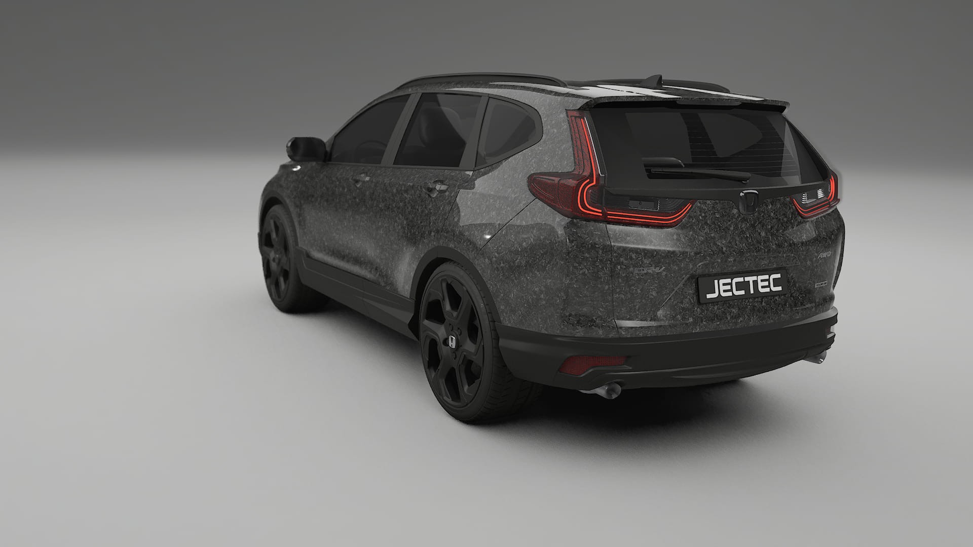 Honda CR V Touring prefacelift pre LCI TPU Lackskyddsfilm | FORGED S Färgskiftande PPF – Komplett Förskuret Kit