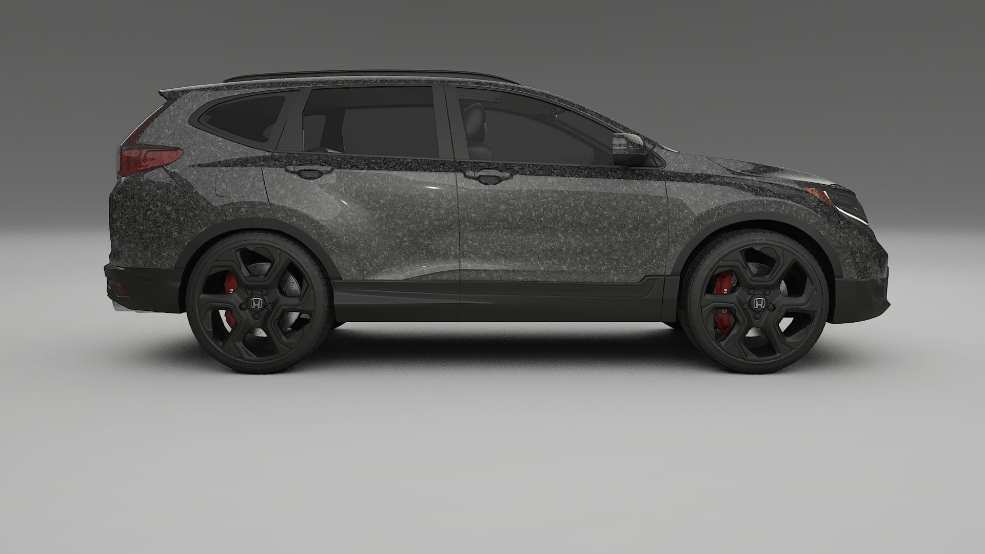 Honda CR V Touring prefacelift pre LCI TPU Lackskyddsfilm | FORGED S Färgskiftande PPF – Komplett Förskuret Kit