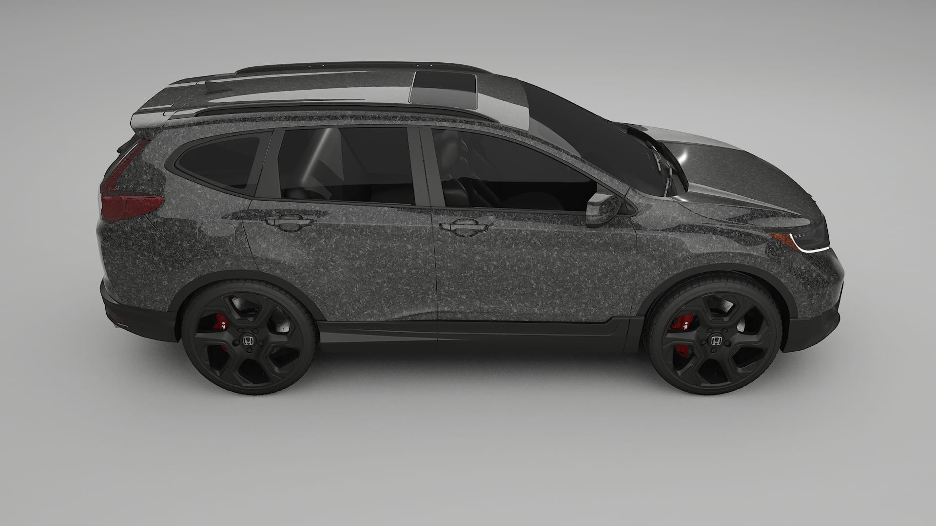 Honda CR V Touring prefacelift pre LCI TPU Lackskyddsfilm | FORGED S Färgskiftande PPF – Komplett Förskuret Kit