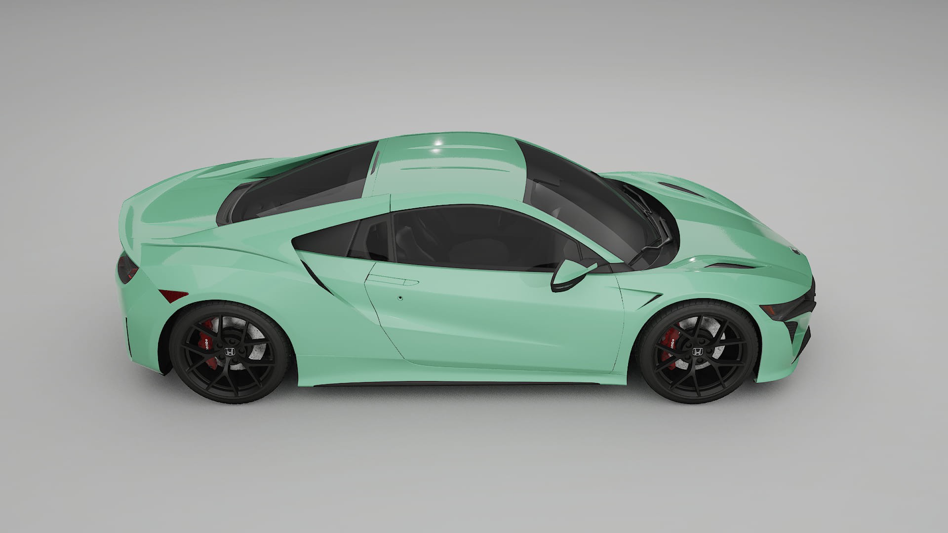 Honda NSX prefacelift pre LCI TPU Lackskyddsfilm | DUSTY Färgskiftande PPF – Komplett Förskuret Kit