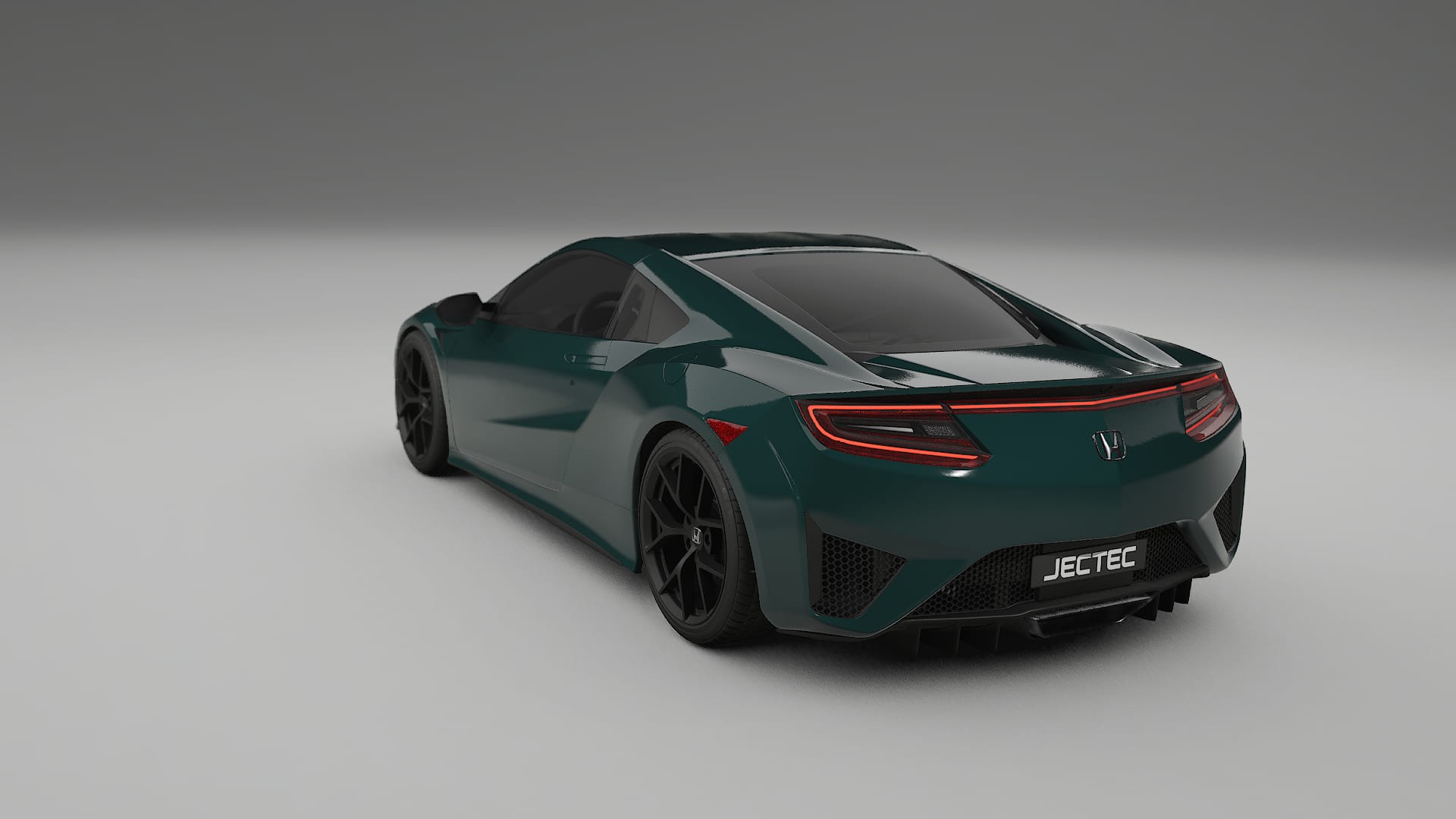 Honda NSX prefacelift pre LCI TPU Lackskyddsfilm | INFERNO Färgskiftande PPF – Komplett Förskuret Kit