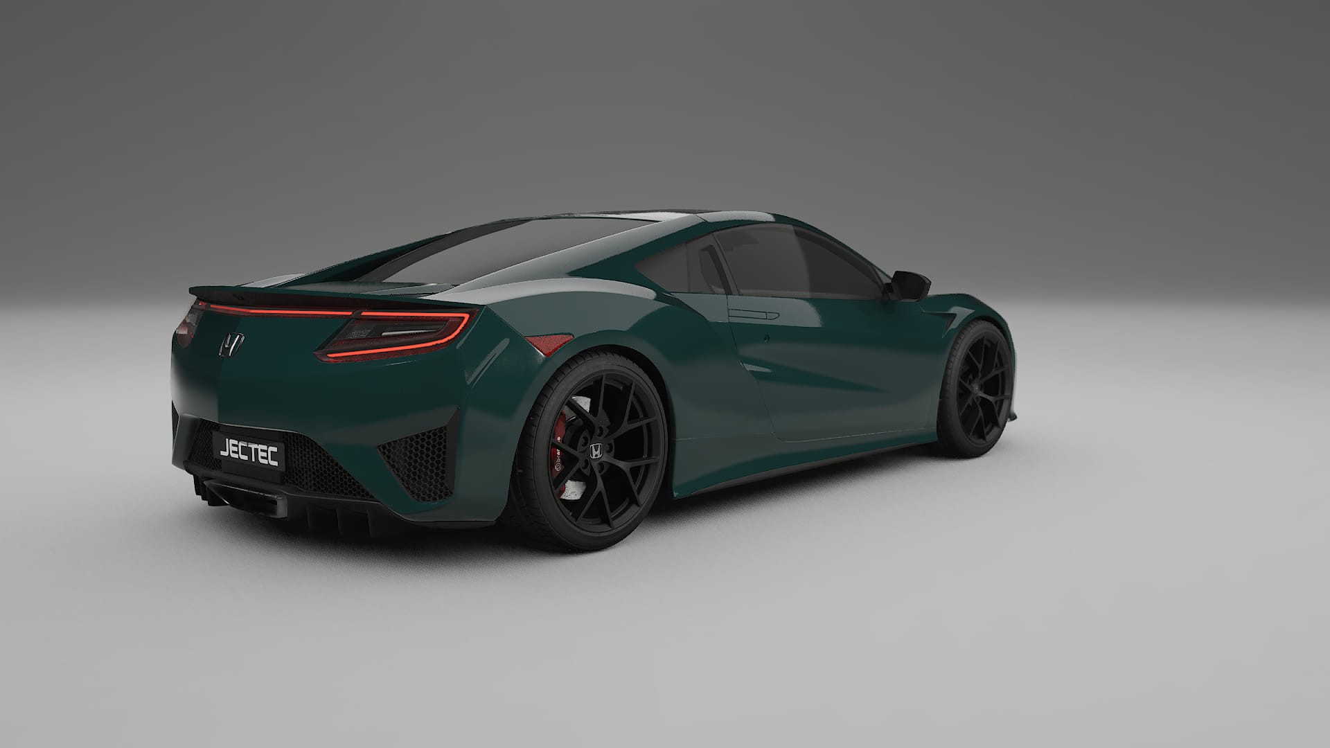 Honda NSX prefacelift pre LCI TPU Lackskyddsfilm | INFERNO Färgskiftande PPF – Komplett Förskuret Kit