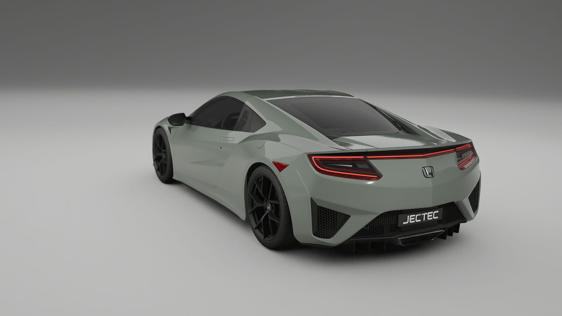 Honda NSX prefacelift pre LCI TPU Lackskyddsfilm | SLATE Färgskiftande PPF – Komplett Förskuret Kit