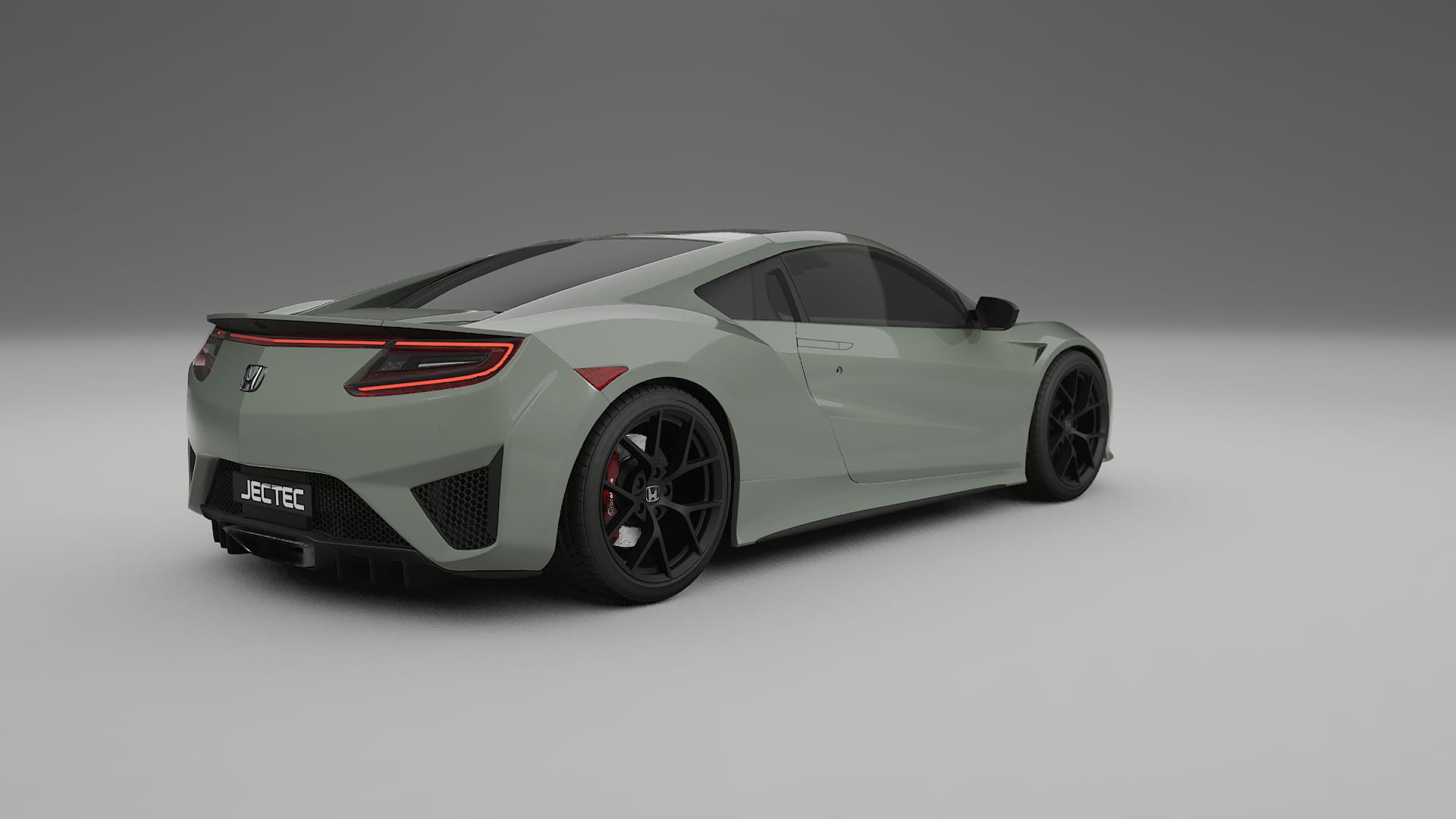 Honda NSX prefacelift pre LCI TPU Lackskyddsfilm | SLATE Färgskiftande PPF – Komplett Förskuret Kit