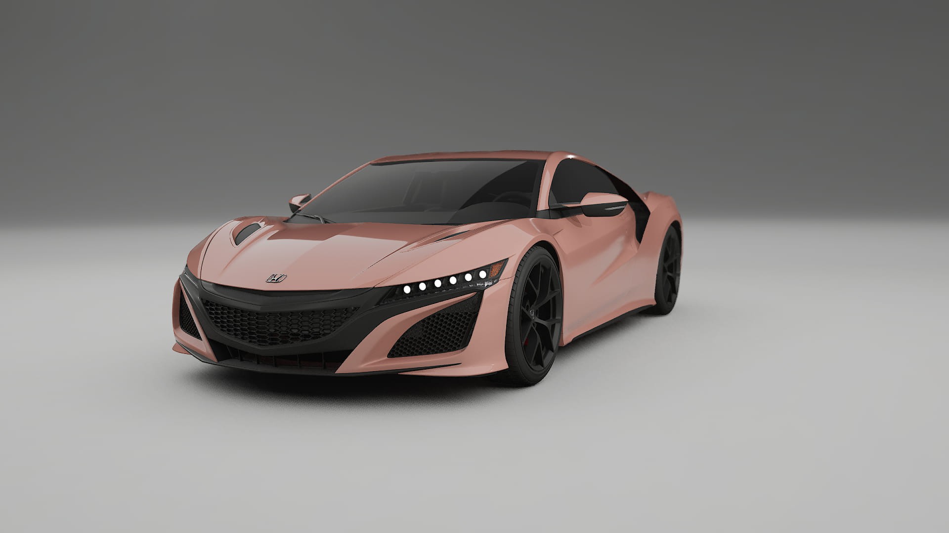 Honda NSX prefacelift pre LCI TPU Lackskyddsfilm | BLUSH Färgskiftande PPF – Komplett Förskuret Kit