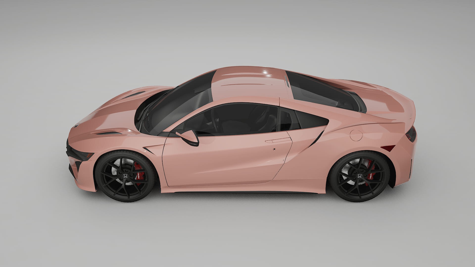Honda NSX prefacelift pre LCI TPU Lackskyddsfilm | BLUSH Färgskiftande PPF – Komplett Förskuret Kit