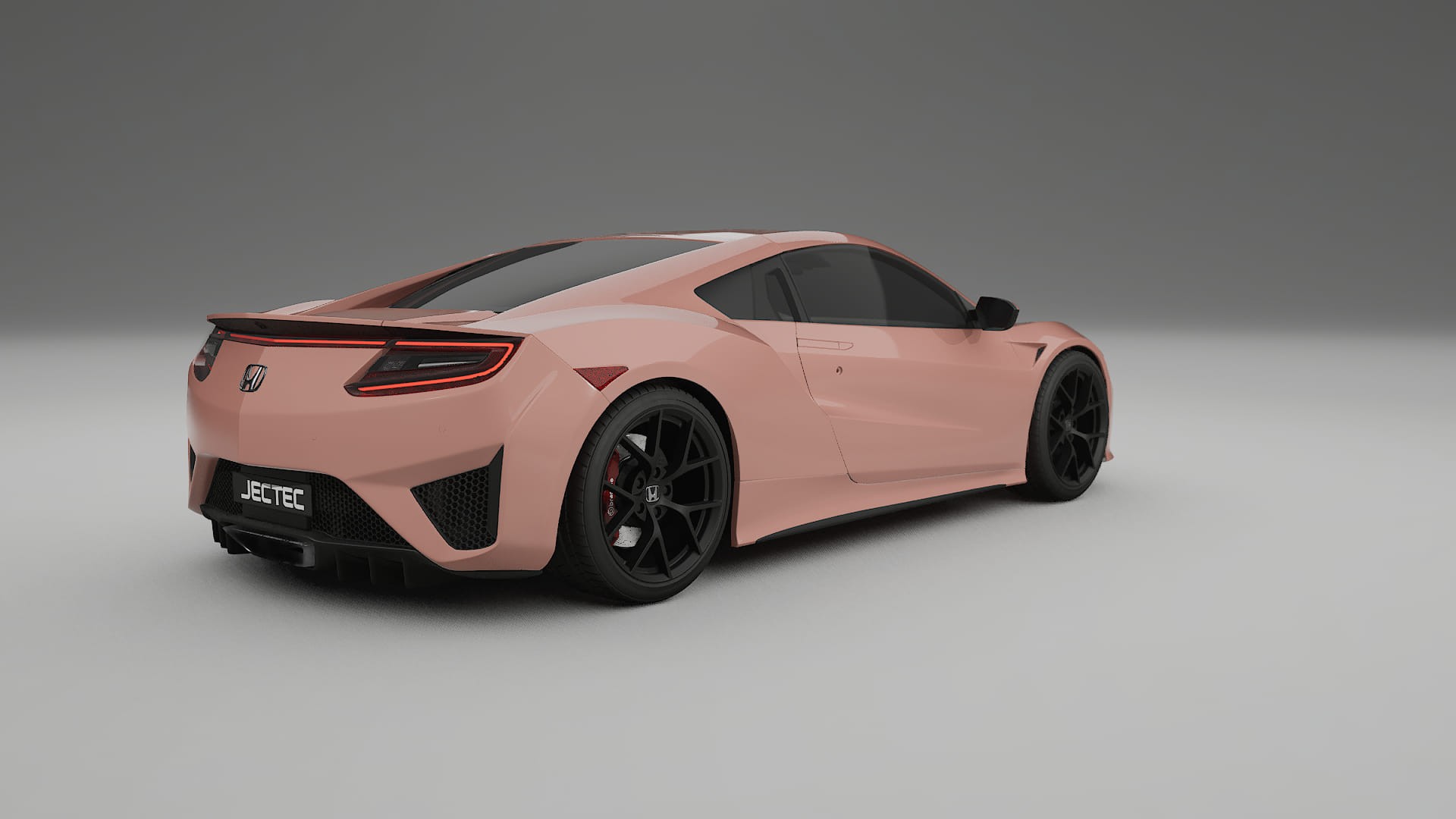 Honda NSX prefacelift pre LCI TPU Lackskyddsfilm | BLUSH Färgskiftande PPF – Komplett Förskuret Kit