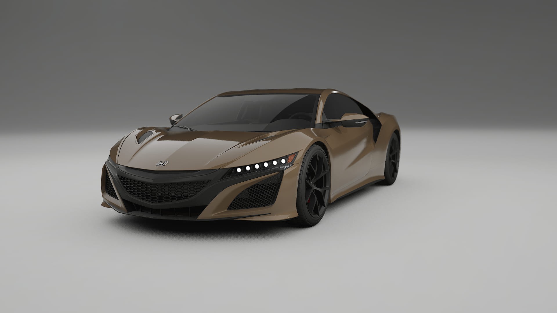 Honda NSX prefacelift pre LCI TPU Lackskyddsfilm | SAHARA Färgskiftande PPF – Komplett Förskuret Kit