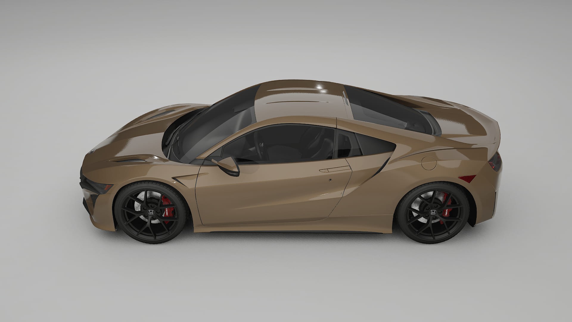 Honda NSX prefacelift pre LCI TPU Lackskyddsfilm | SAHARA Färgskiftande PPF – Komplett Förskuret Kit