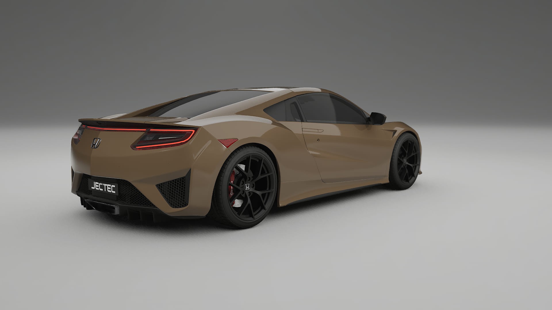 Honda NSX prefacelift pre LCI TPU Lackskyddsfilm | SAHARA Färgskiftande PPF – Komplett Förskuret Kit
