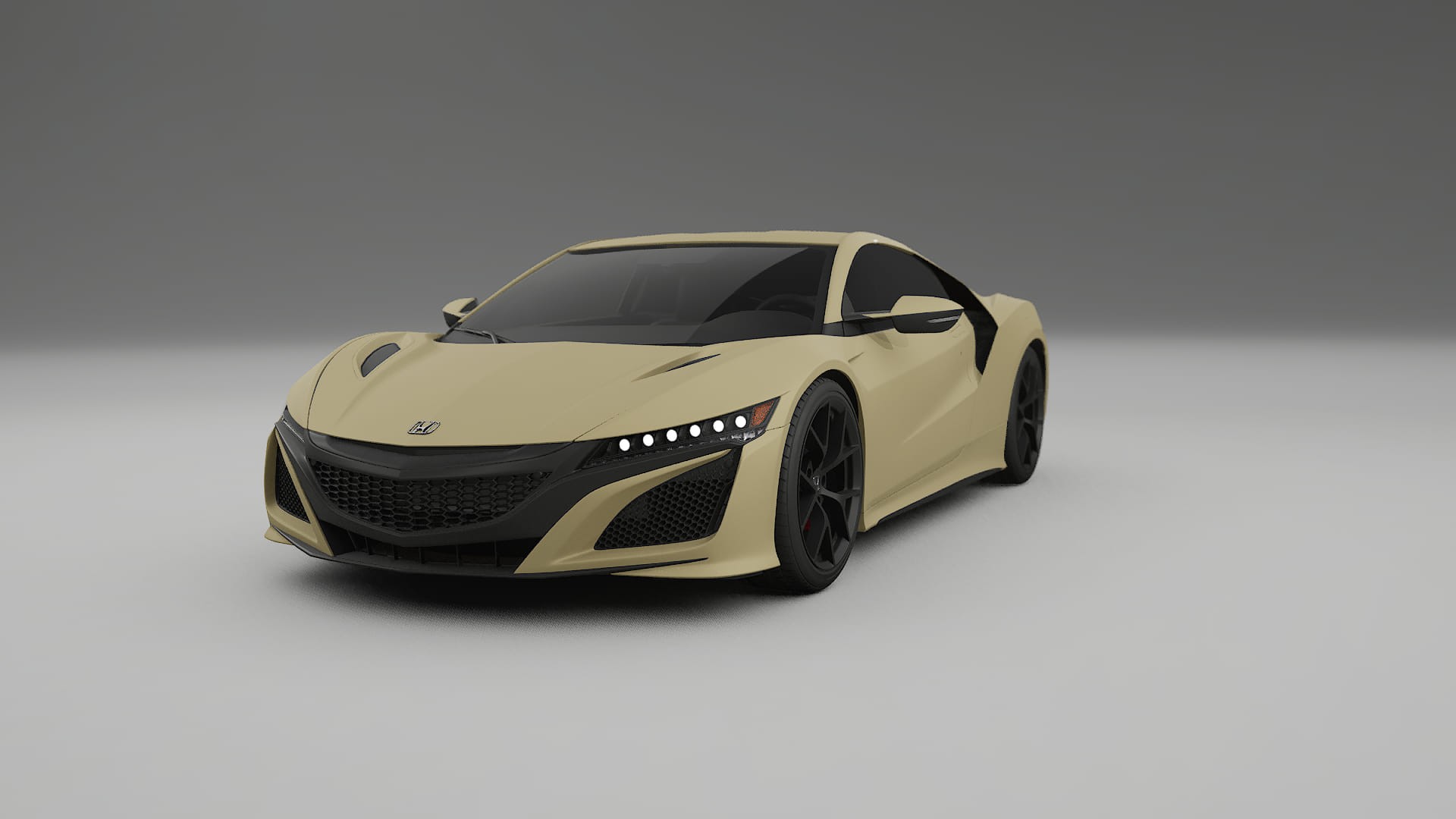 Honda NSX prefacelift pre LCI TPU Lackskyddsfilm | SAND Färgskiftande PPF – Komplett Förskuret Kit
