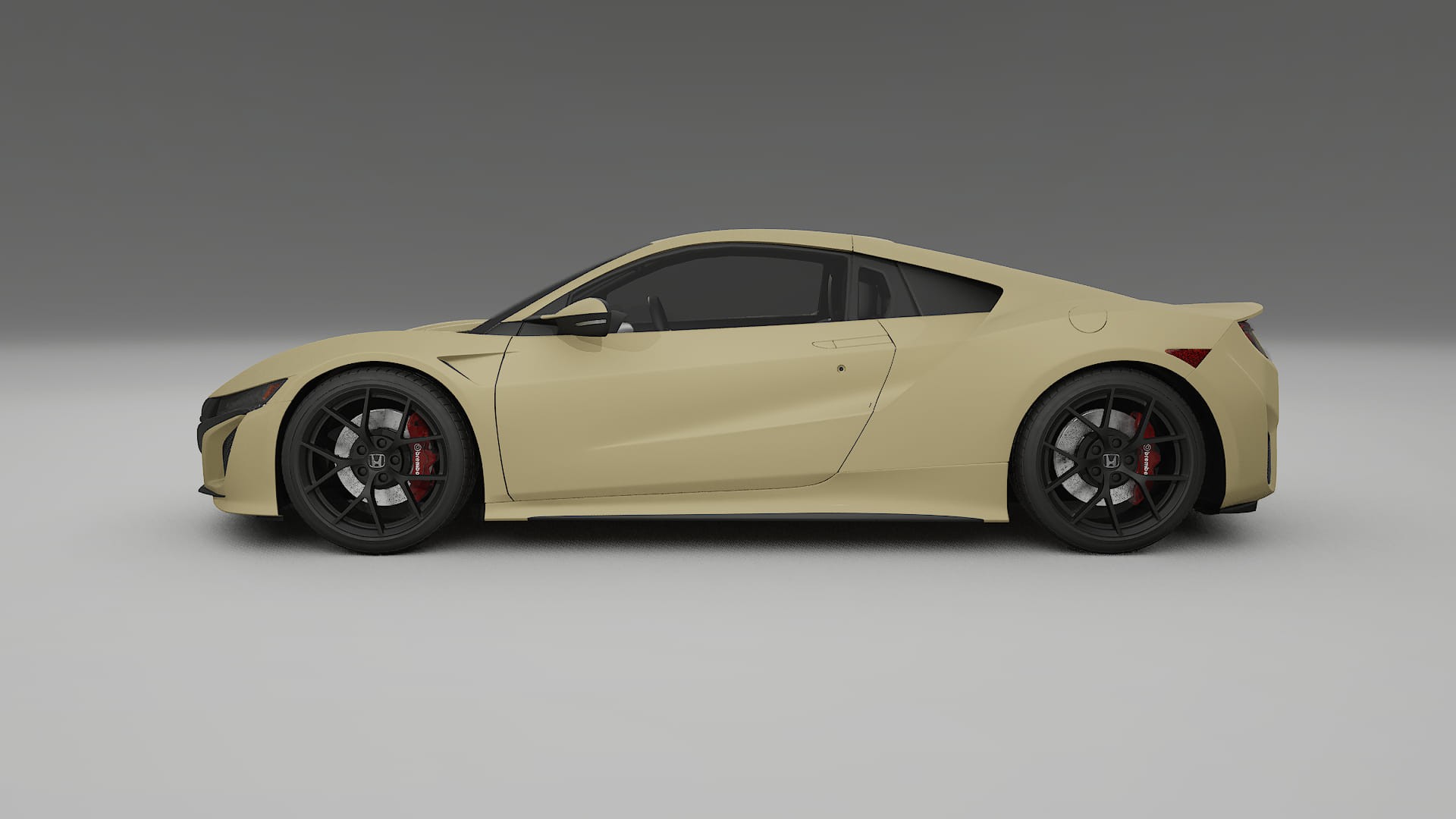 Honda NSX prefacelift pre LCI TPU Lackskyddsfilm | SAND Färgskiftande PPF – Komplett Förskuret Kit