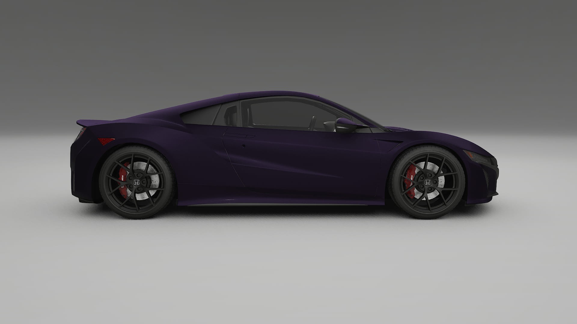 Honda NSX prefacelift pre LCI TPU Lackskyddsfilm | VIOLET Färgskiftande PPF – Komplett Förskuret Kit