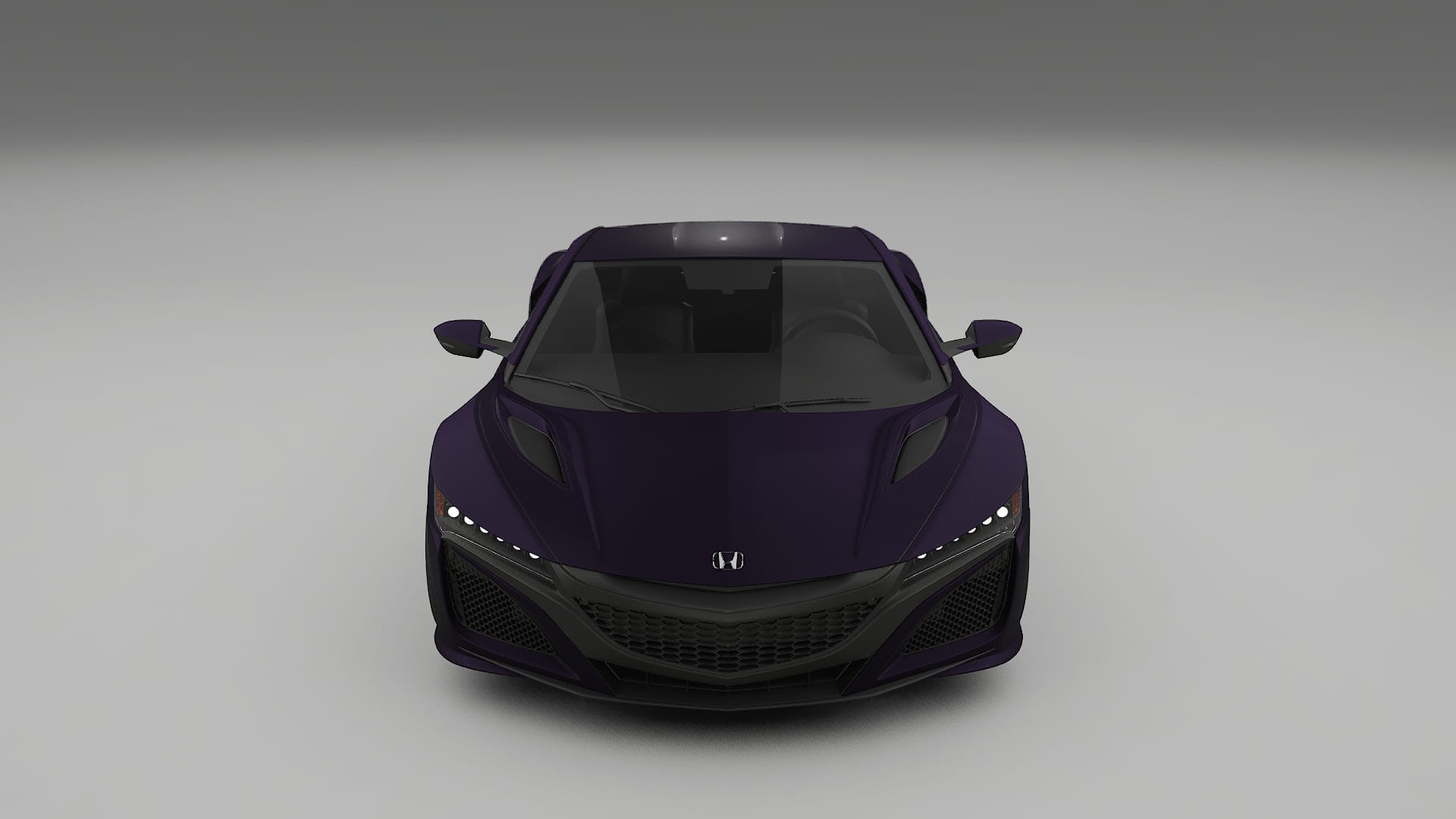 Honda NSX prefacelift pre LCI TPU Lackskyddsfilm | VIOLET Färgskiftande PPF – Komplett Förskuret Kit