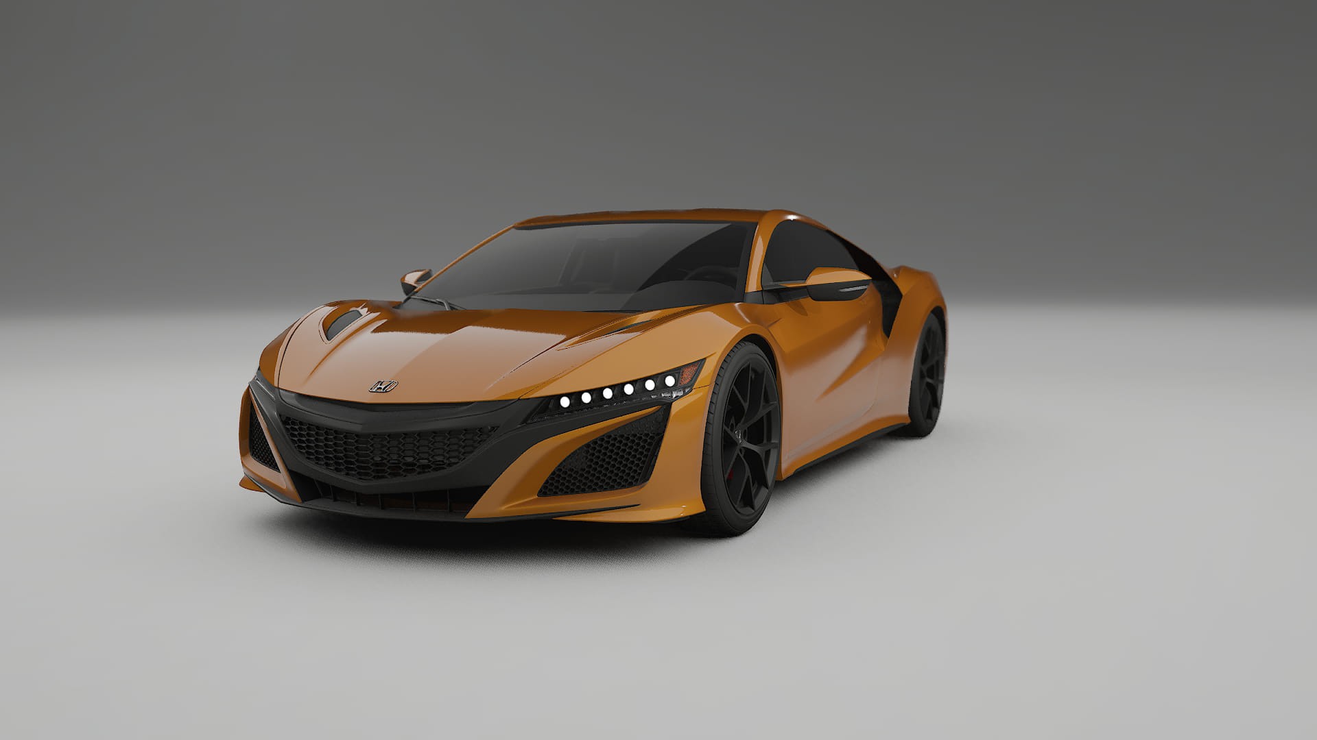 Honda NSX prefacelift pre LCI TPU Lackskyddsfilm | DAISY Färgskiftande PPF – Komplett Förskuret Kit