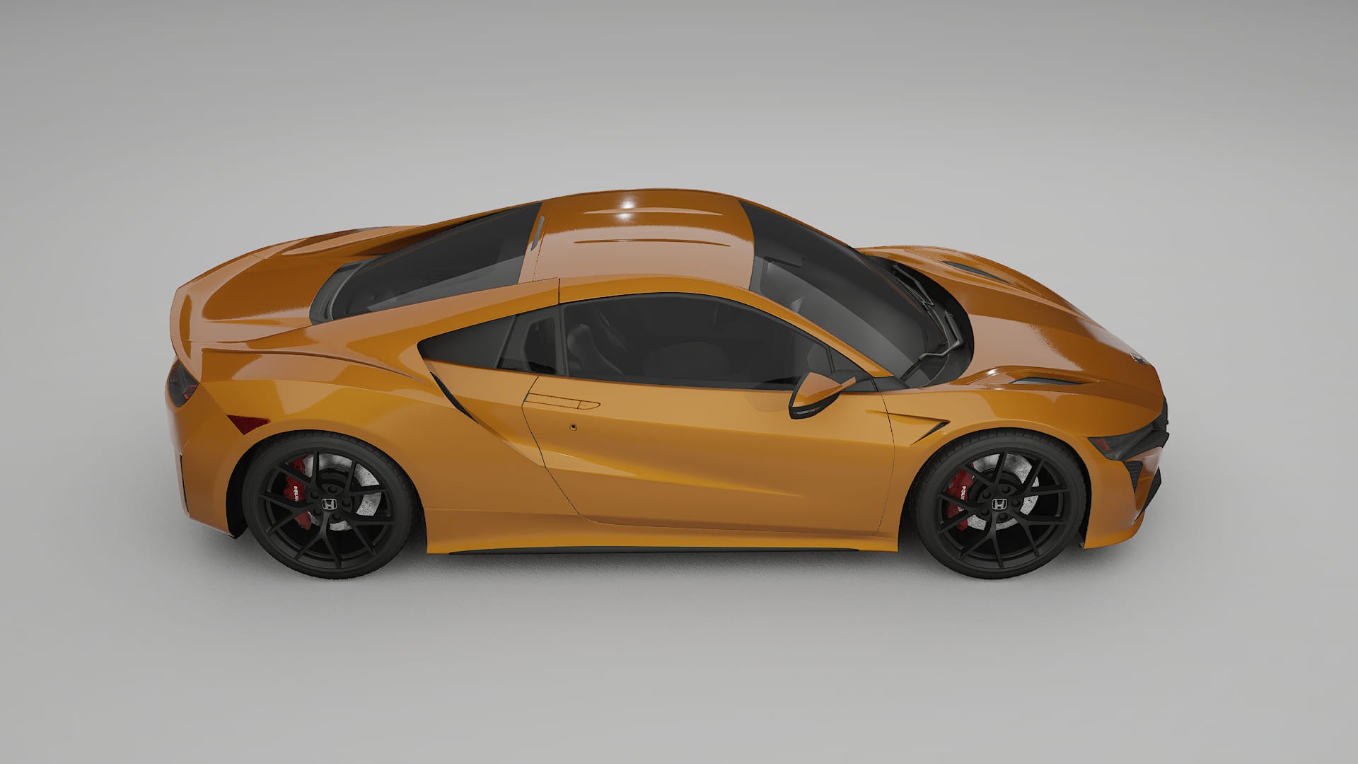 Honda NSX prefacelift pre LCI TPU Lackskyddsfilm | DAISY Färgskiftande PPF – Komplett Förskuret Kit