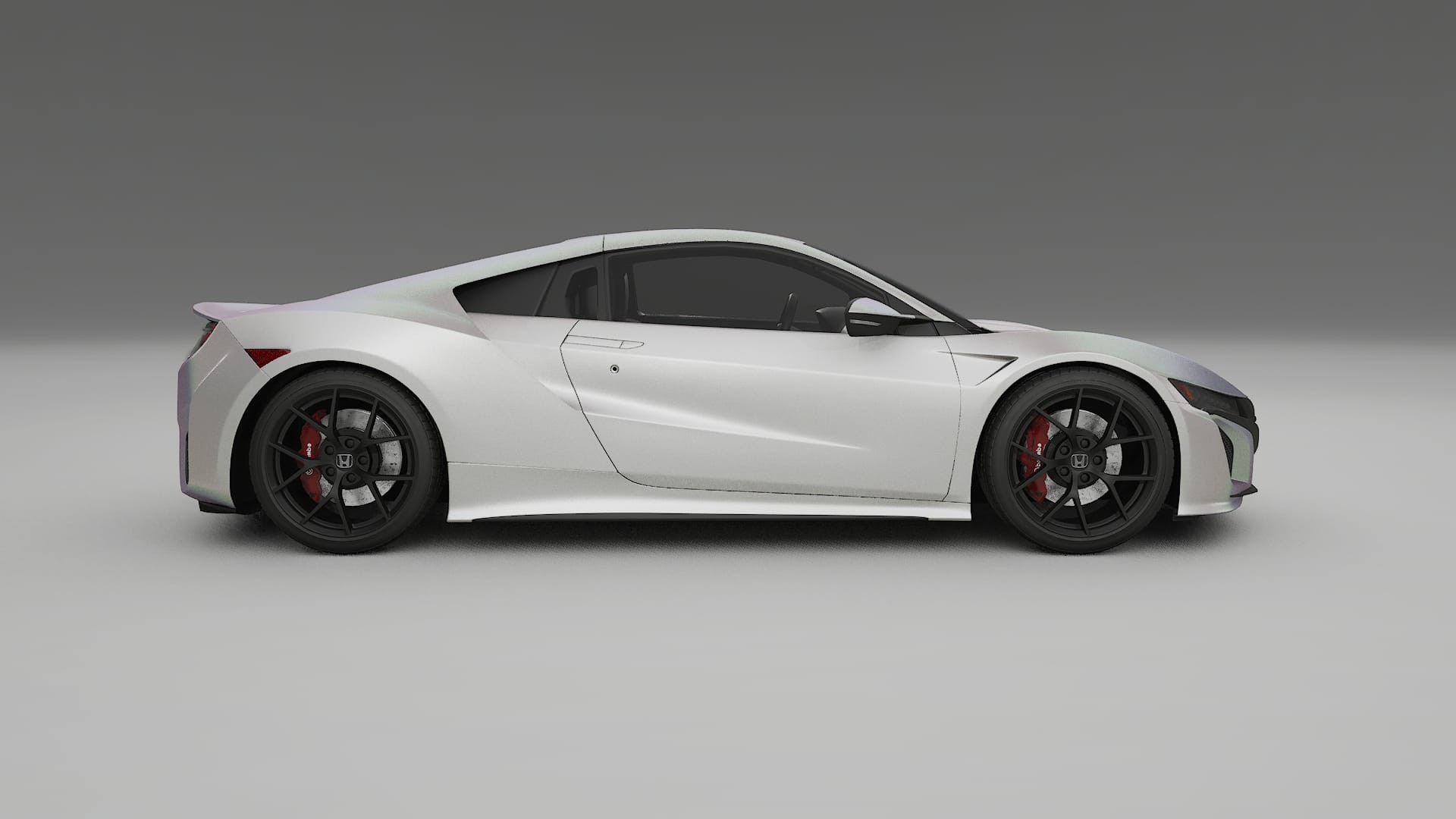 Honda NSX prefacelift pre LCI TPU Lackskyddsfilm | NEBULA Färgskiftande PPF – Komplett Förskuret Kit