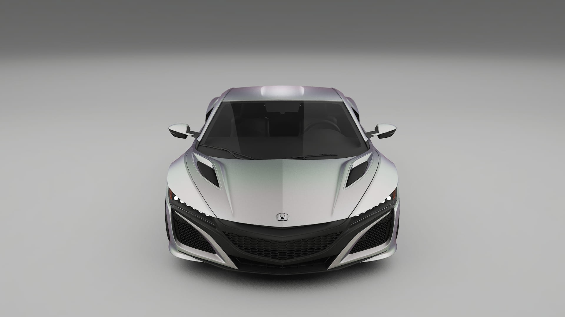 Honda NSX prefacelift pre LCI TPU Lackskyddsfilm | NEBULA Färgskiftande PPF – Komplett Förskuret Kit