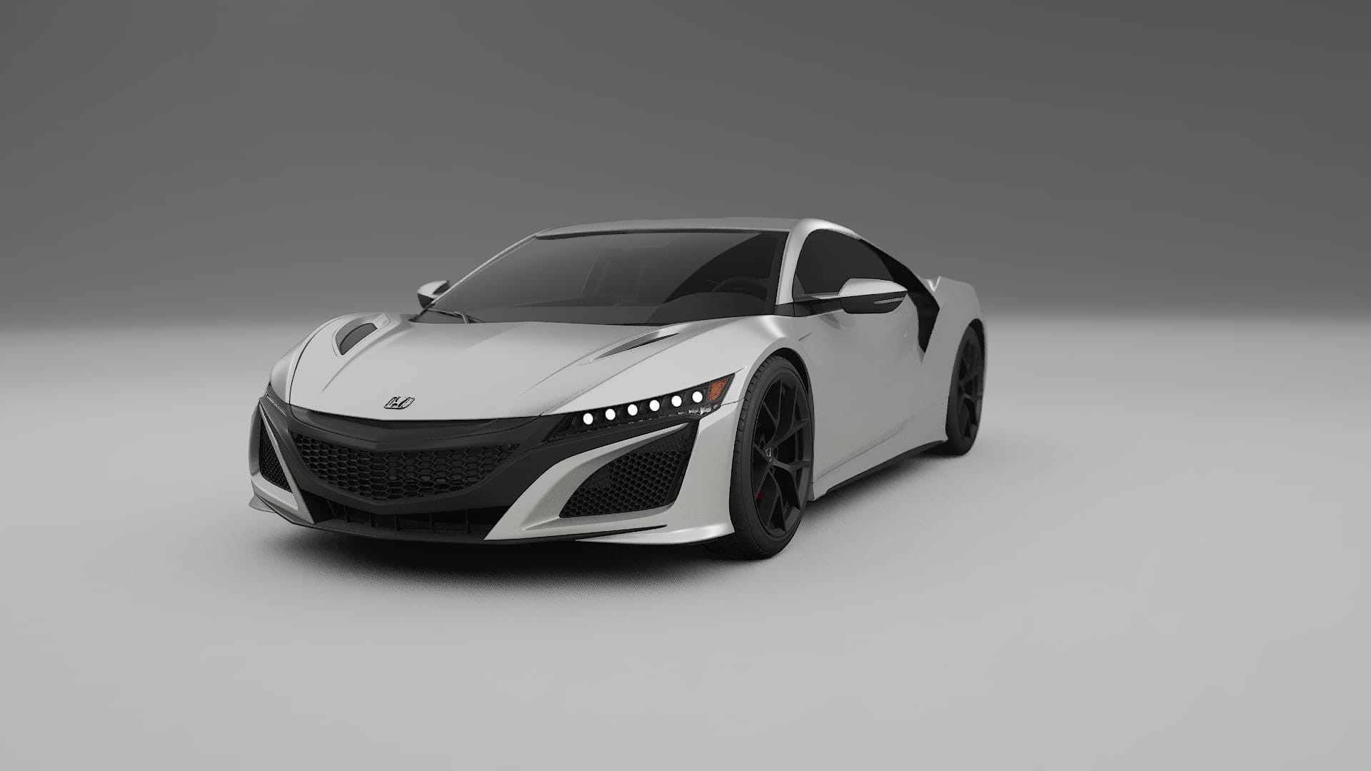 Honda NSX prefacelift pre LCI TPU Lackskyddsfilm | OPAL Färgskiftande PPF – Komplett Förskuret Kit
