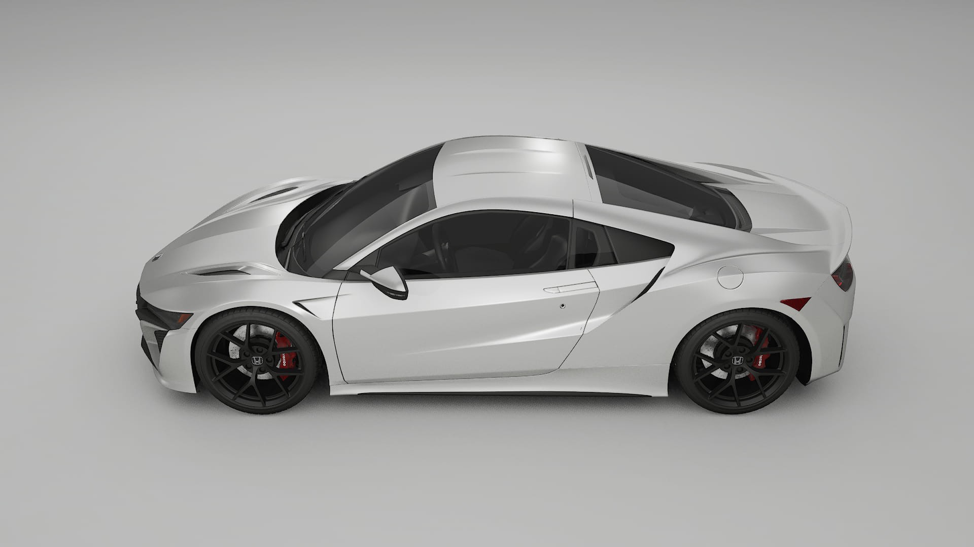 Honda NSX prefacelift pre LCI TPU Lackskyddsfilm | OPAL Färgskiftande PPF – Komplett Förskuret Kit