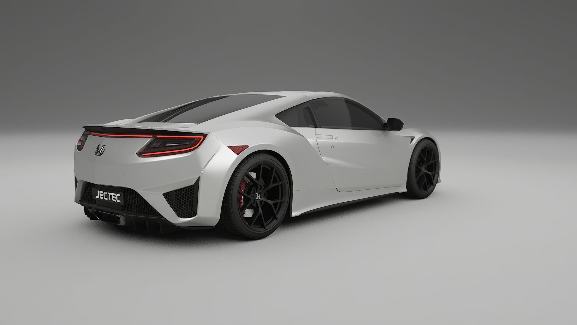 Honda NSX prefacelift pre LCI TPU Lackskyddsfilm | OPAL Färgskiftande PPF – Komplett Förskuret Kit