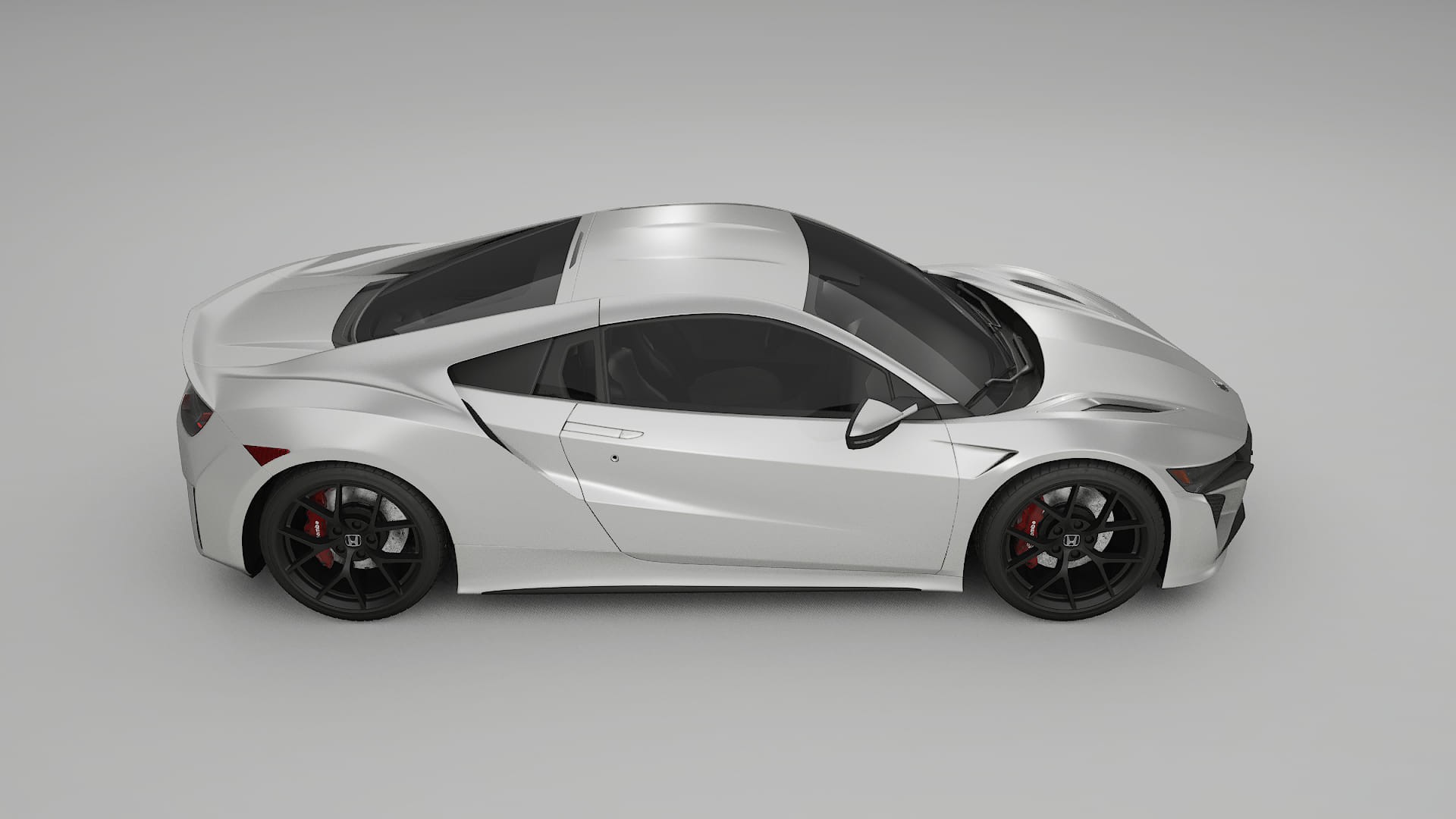 Honda NSX prefacelift pre LCI TPU Lackskyddsfilm | OPAL Färgskiftande PPF – Komplett Förskuret Kit