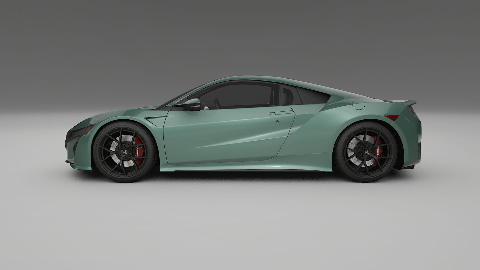Honda NSX prefacelift pre LCI TPU Lackskyddsfilm | EVERGREEN Färgskiftande PPF – Komplett Förskuret Kit