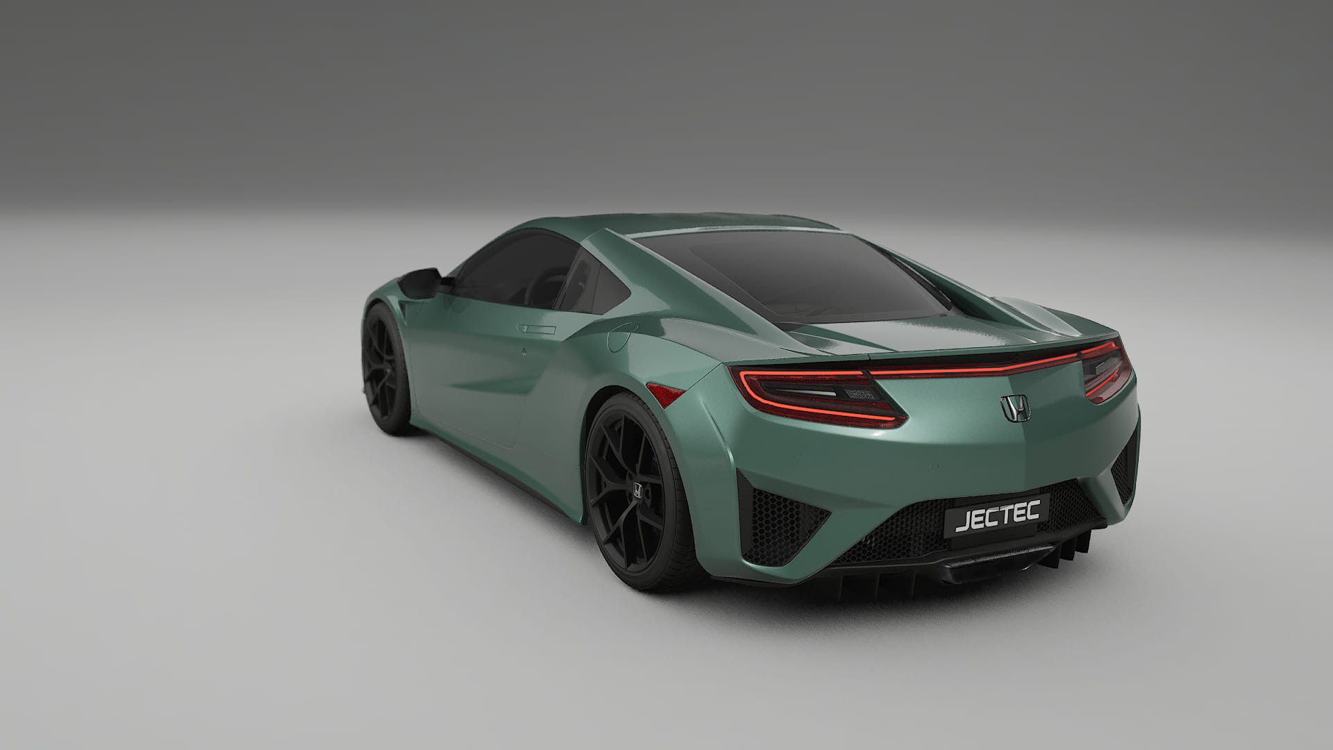 Honda NSX prefacelift pre LCI TPU Lackskyddsfilm | EVERGREEN Färgskiftande PPF – Komplett Förskuret Kit