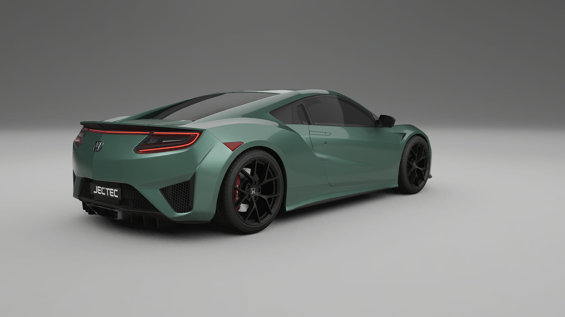Honda NSX prefacelift pre LCI TPU Lackskyddsfilm | EVERGREEN Färgskiftande PPF – Komplett Förskuret Kit