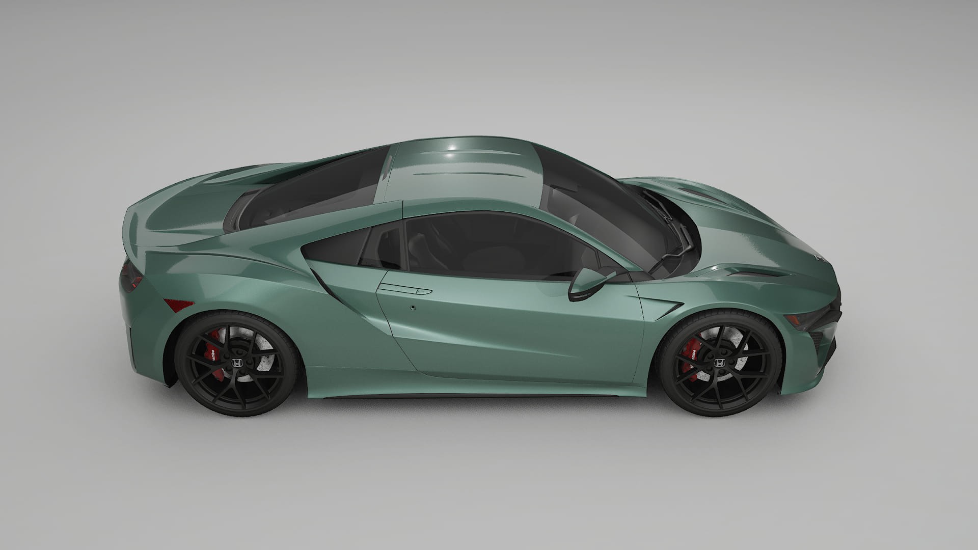 Honda NSX prefacelift pre LCI TPU Lackskyddsfilm | EVERGREEN Färgskiftande PPF – Komplett Förskuret Kit