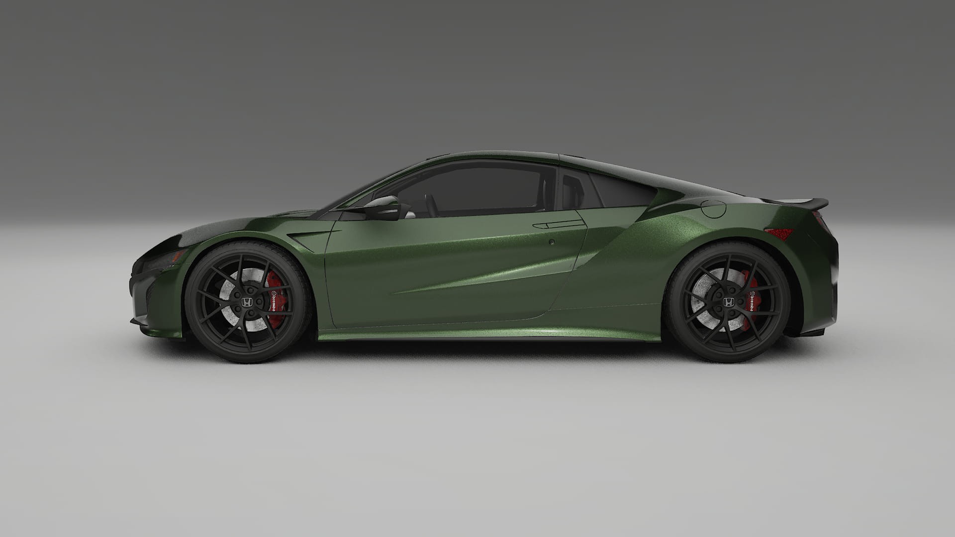 Honda NSX prefacelift pre LCI TPU Lackskyddsfilm | LAGOON Färgskiftande PPF – Komplett Förskuret Kit