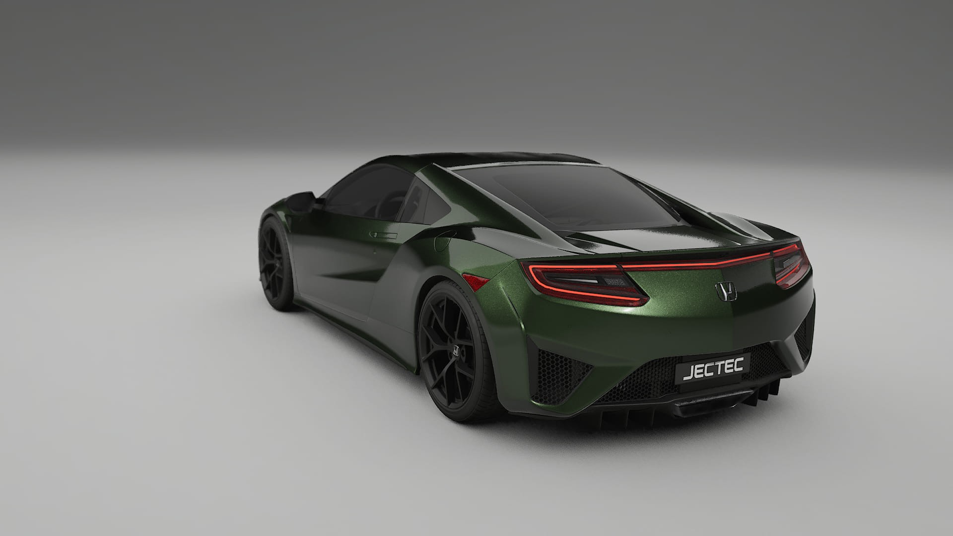 Honda NSX prefacelift pre LCI TPU Lackskyddsfilm | LAGOON Färgskiftande PPF – Komplett Förskuret Kit