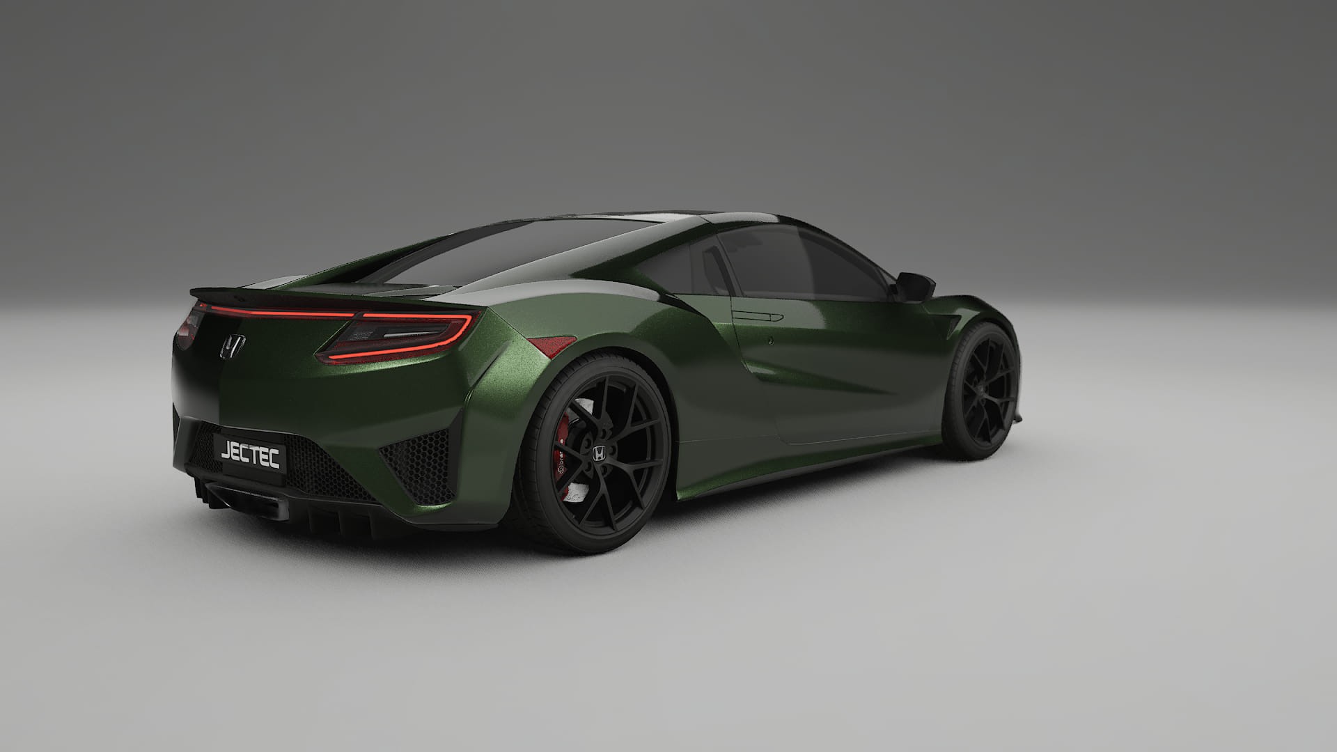 Honda NSX prefacelift pre LCI TPU Lackskyddsfilm | LAGOON Färgskiftande PPF – Komplett Förskuret Kit