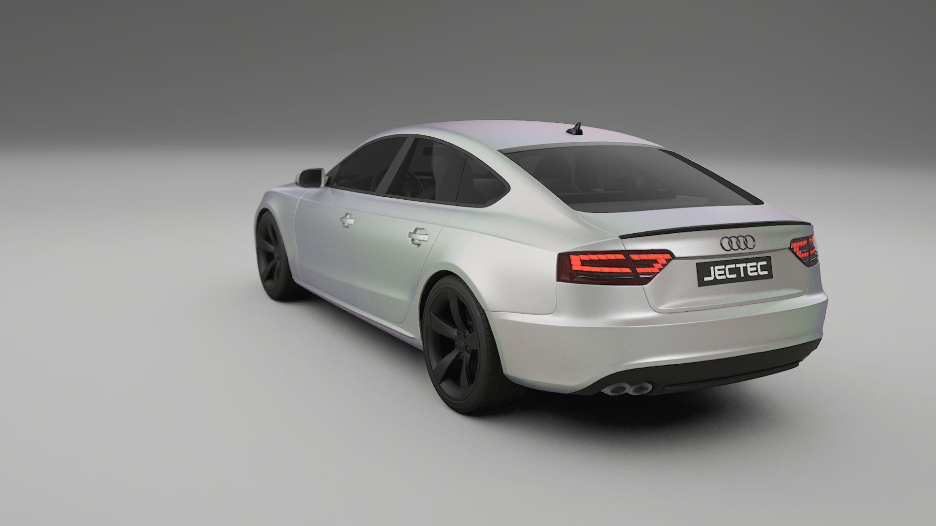 Audi A5 8T Sportback prefacelift pre LCI TPU Lackskyddsfilm | NEBULA Färgskiftande PPF – Komplett Förskuret Kit